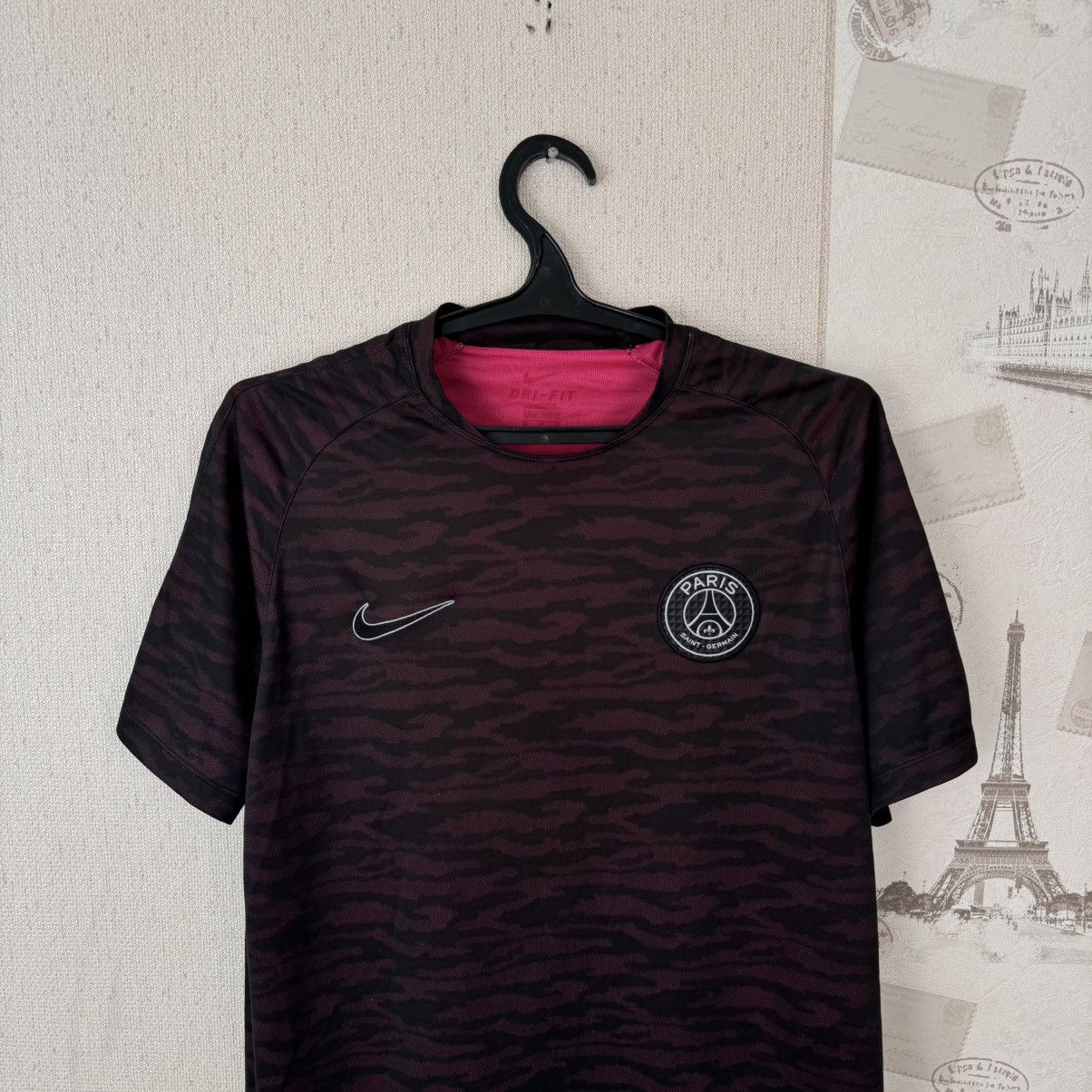 Nike Nike PSG Jersey Training 2015 XL Camo Dessert Pink Soccer Size US XL / EU 56 / 4 - 9 Thumbnail