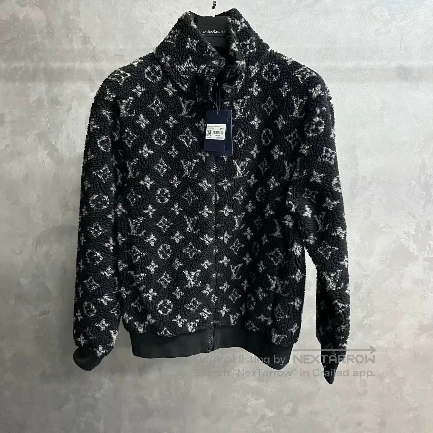 Louis Vuitton Louis Vuitton Black Jacquard Fleece Jacket. Size US XS / EU 42 / 0 - 1 Thumbnail