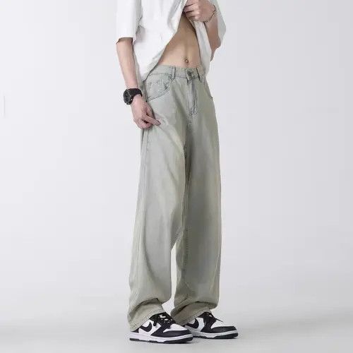 Japanese Brand Fukada x Arai Gray High Street Vintage Loose Jeans Size US 29 - 4 Thumbnail