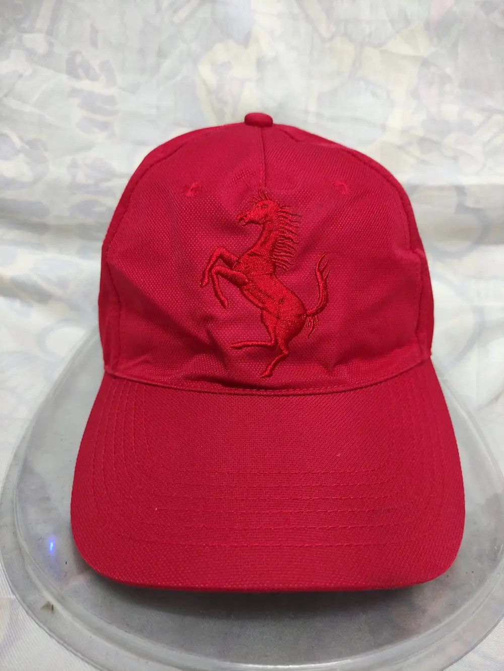 Ferrari FERRARI BIG LOGO FULLY RED COLOUR VINTAGE CAP Size ONE SIZE - 10 Thumbnail