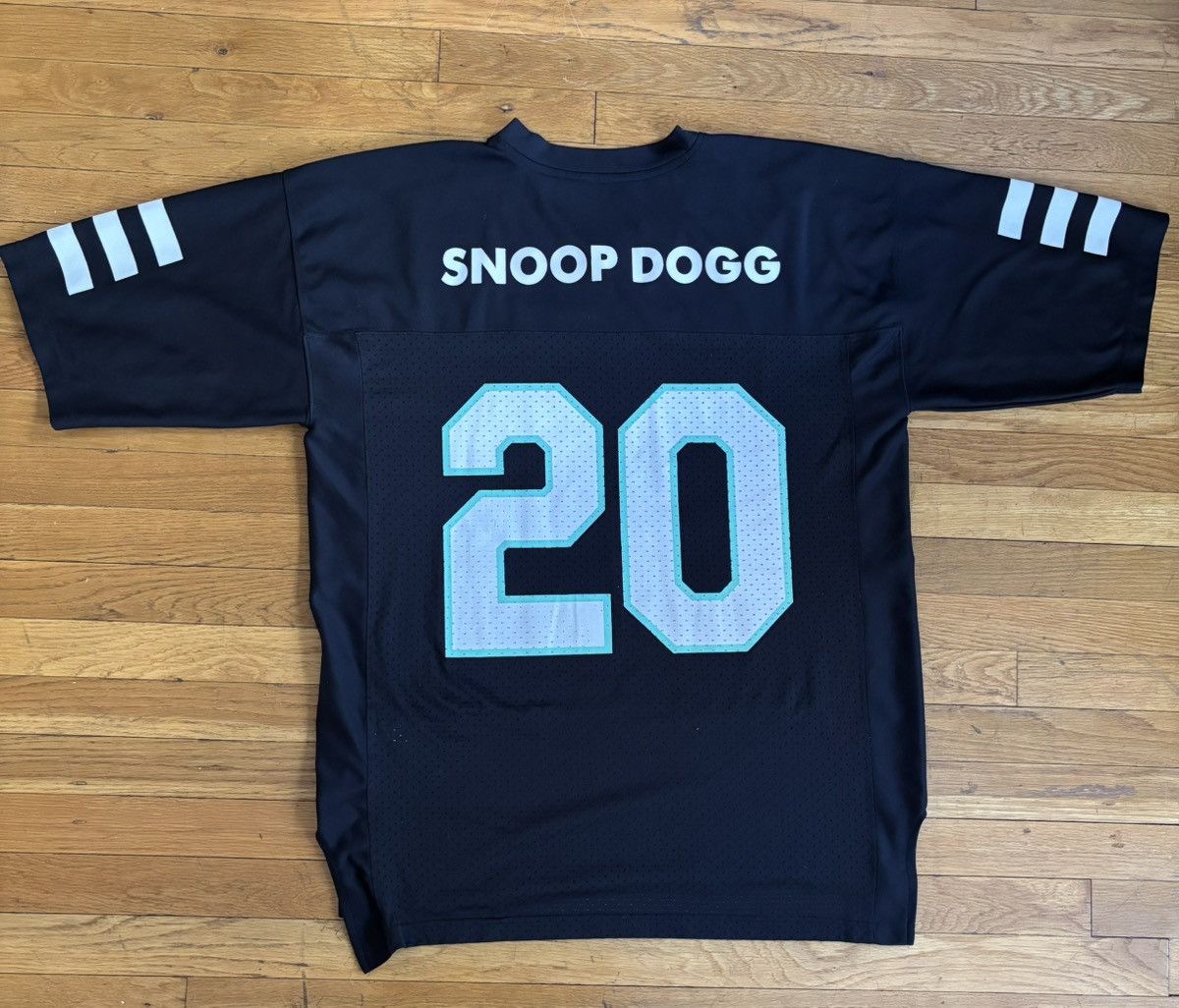 Adidas × Snoop Dogg Vintage Snoop Dogg Rap Adidas Bush Jersey Death Row Pharrell Size US L / EU 52-54 / 3 - 3 Thumbnail