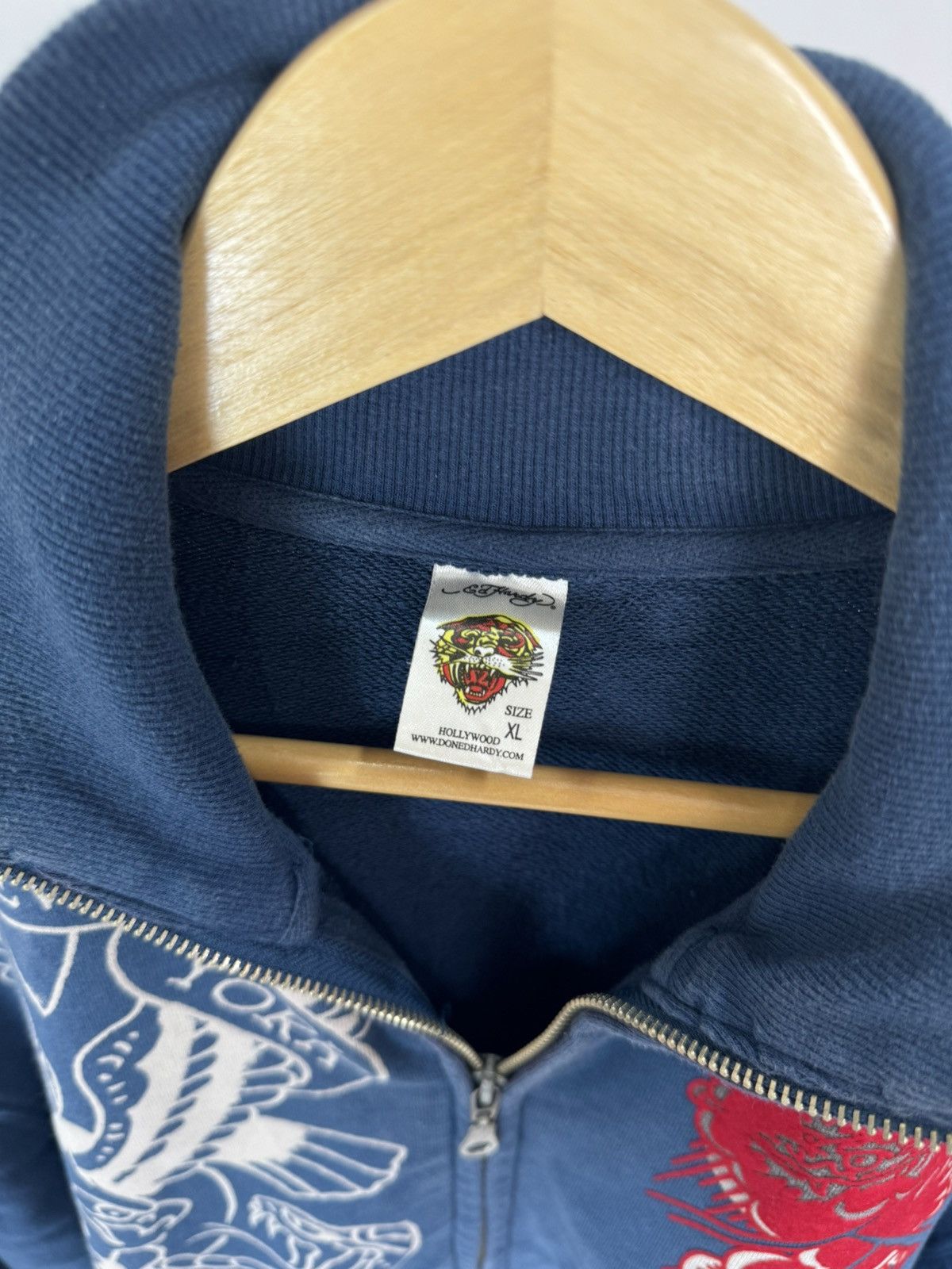 Christian Audigier × Ed Hardy Ed Hardy Navy jacket Size US XL / EU 56 / 4 - 6 Thumbnail