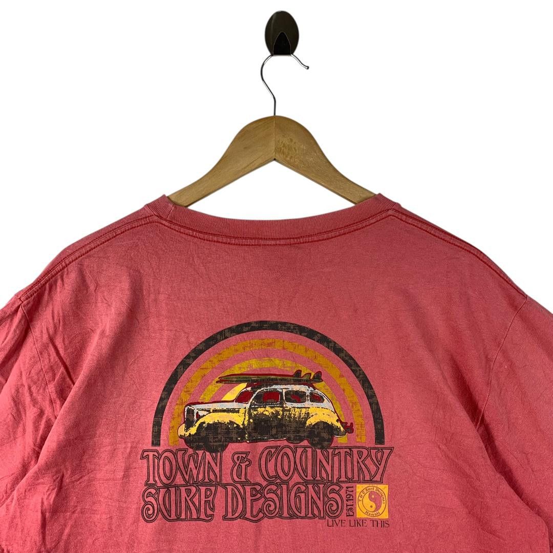 Other Vintage TOWN & COUNTRY big back hit Surfing tee Size US L / EU 52-54 / 3 - 10 Thumbnail