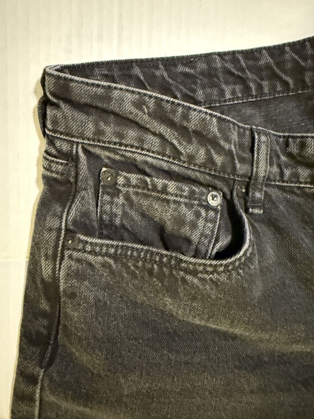 Rag & Bone Rag & Bone Women Black Dre Low Rise Slim Boyfriend Jean-29 Size 29" - 9 Thumbnail
