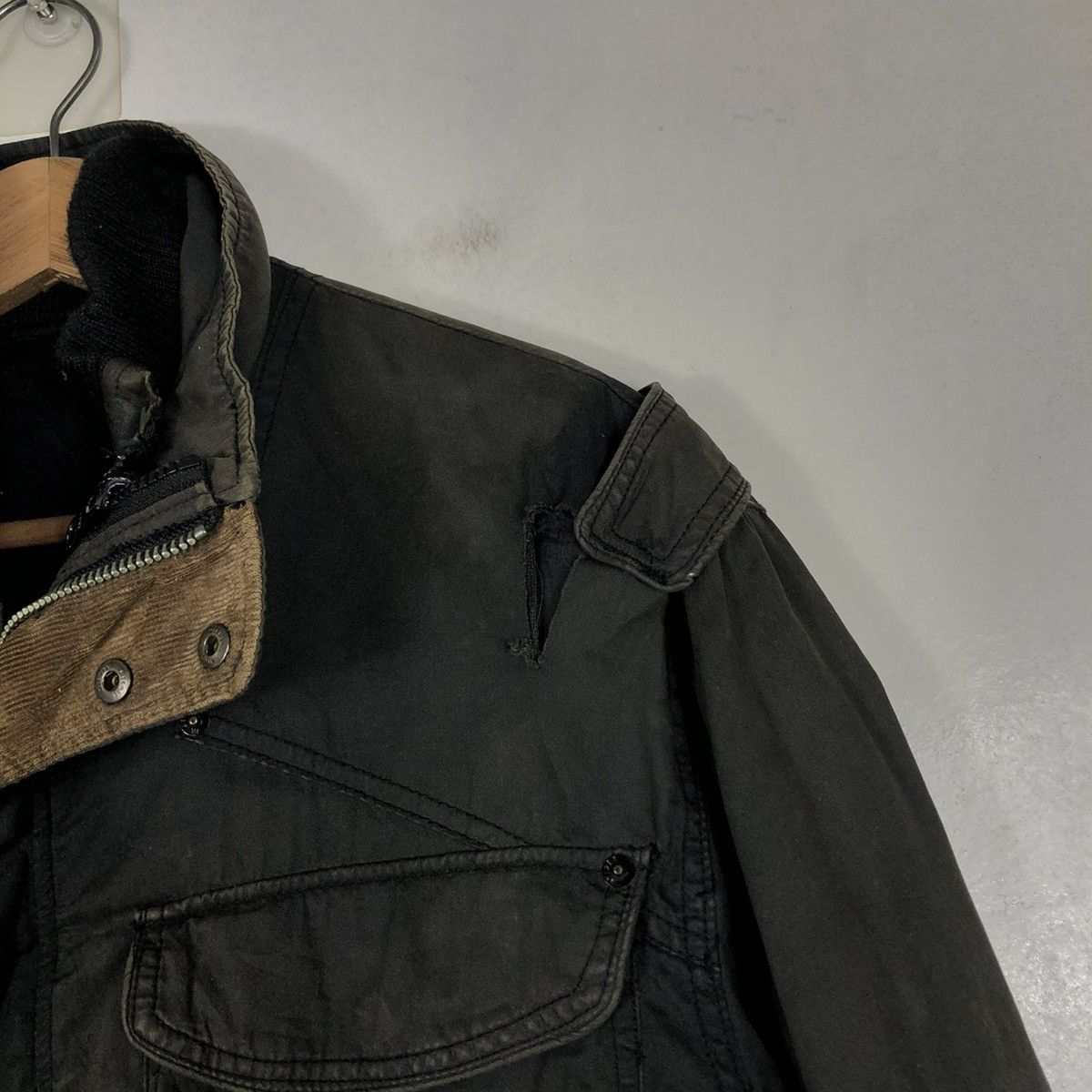 Avirex 🔥VINTAGE BIKER JACKET AVIREX BONDAGE CARGO POCKETS 4D Size US L / EU 52-54 / 3 - 21 Thumbnail