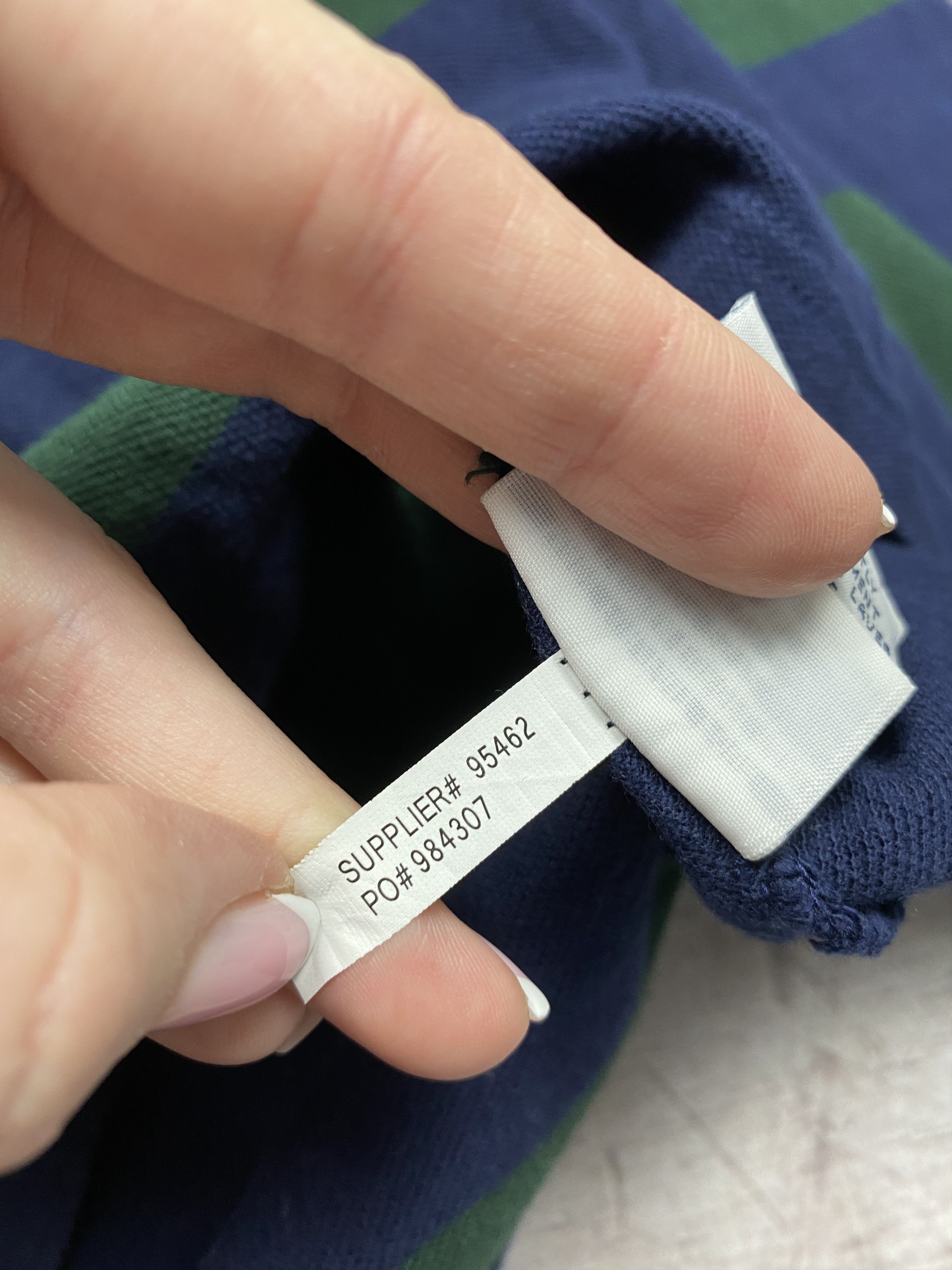Polo Ralph Lauren × Ralph Lauren × Vintage Polo Ralph Lauren Vintage Rugby Long Sleeve Polo Shirt Size US M / EU 48-50 / 2 - 11 Thumbnail
