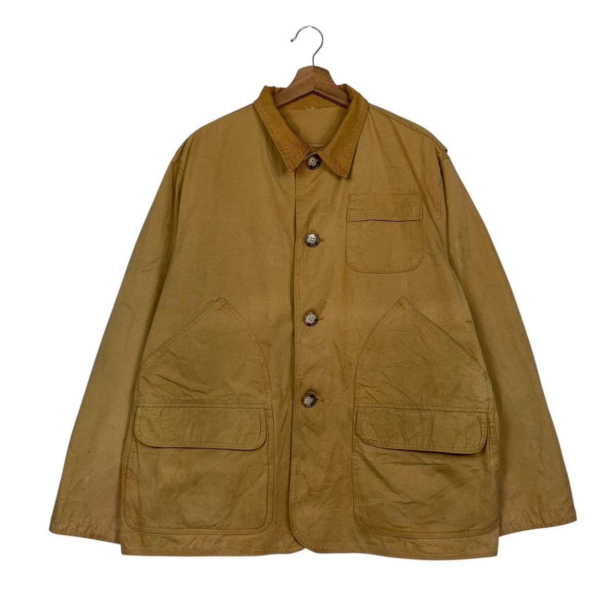 Vintage Vintage Japanese Brand Hunting Jacket Size US XL / EU 56 / 4 - 1 Thumbnail