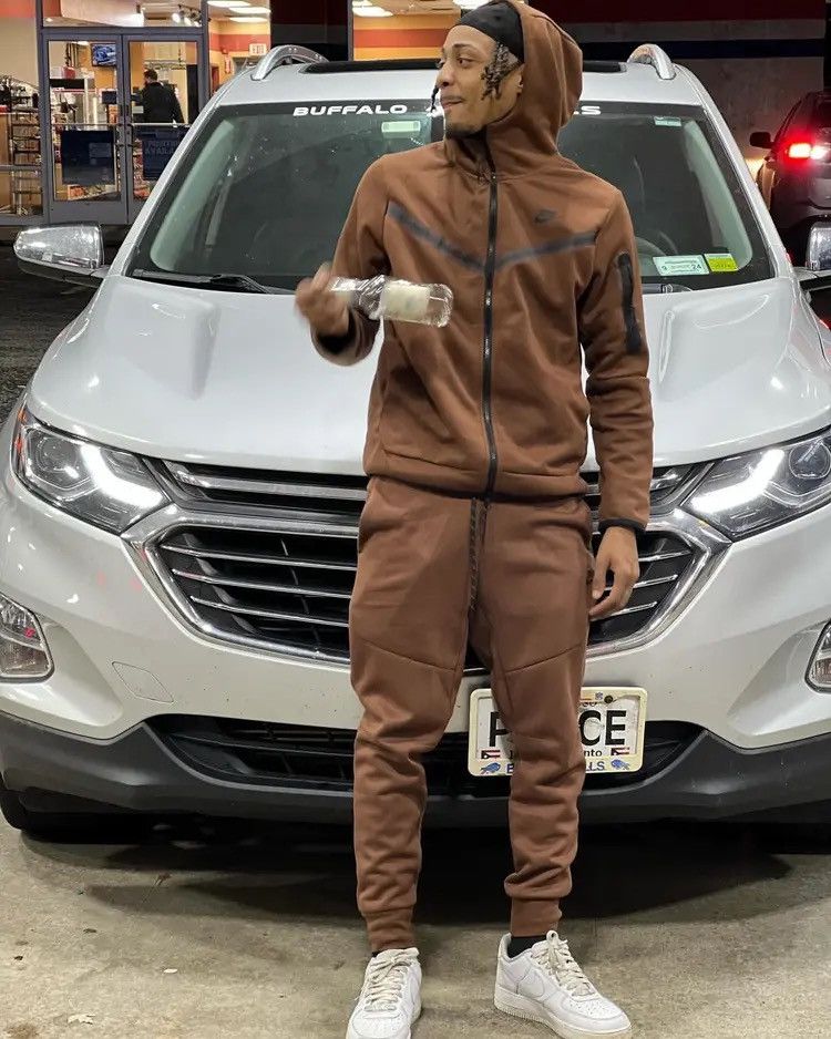 Nike × Nike ACG × Streetwear Nike tech fleece black hoodie