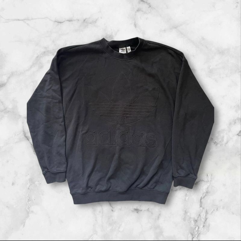 Adidas Adidas black sweatshirt Size US M / EU 48-50 / 2 - 1 Thumbnail