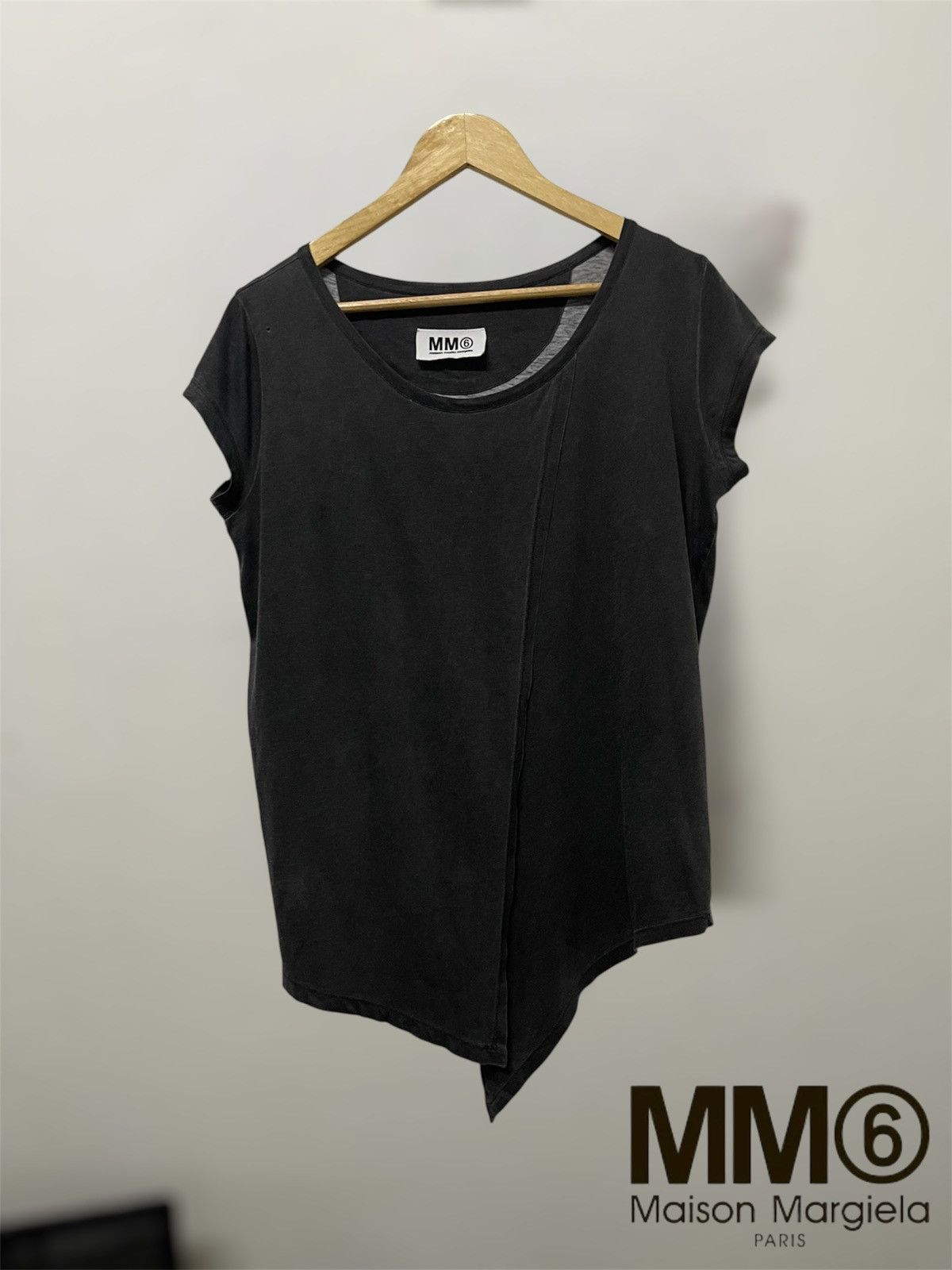 Maison Margiela SS 2019 MAISON MARGIELA CUT AND SEW TSHIRT RARE DESIGN Size S / US 4 / IT 40 - 1 Thumbnail