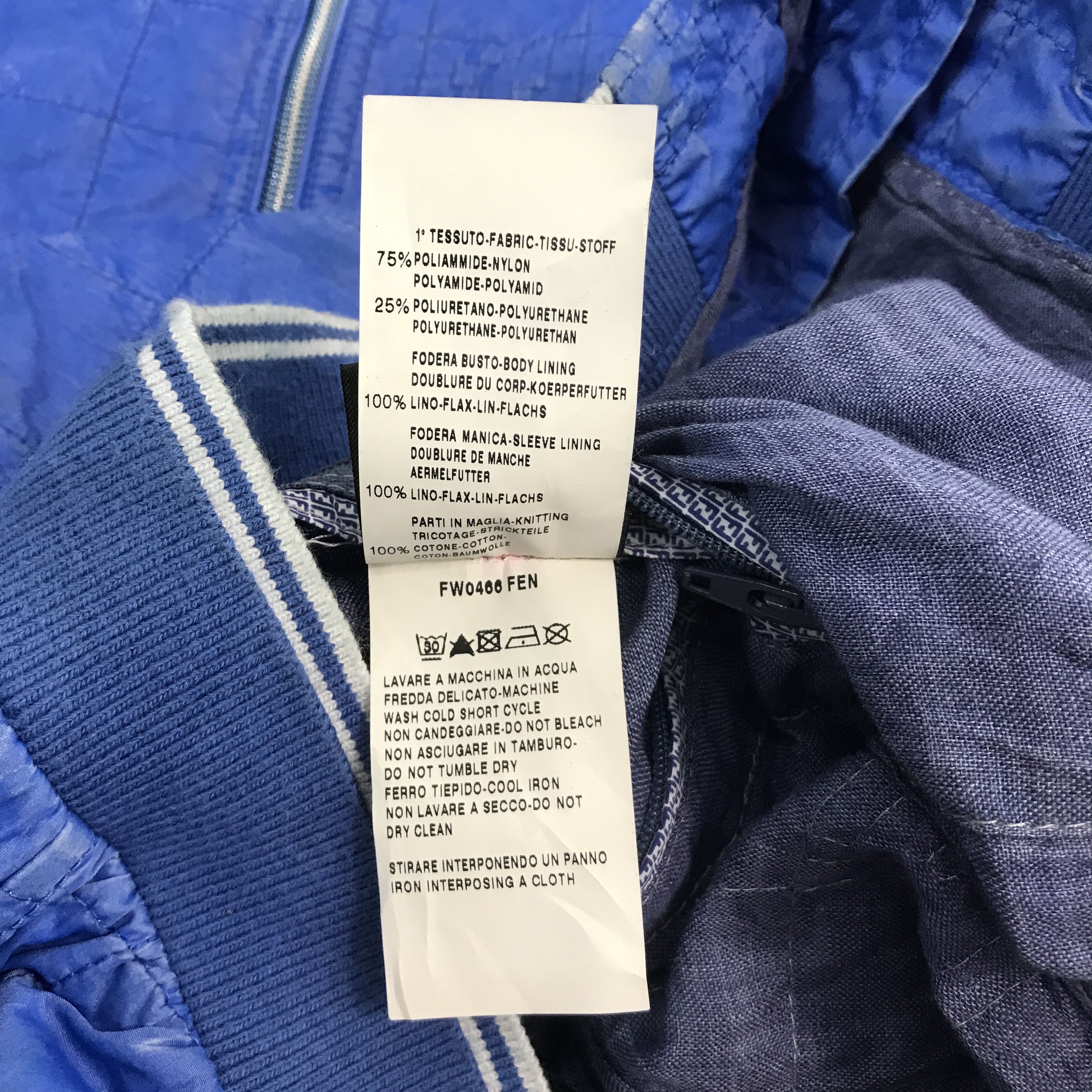 Fendi FENDI DESIGN LOGO FENDI JACKET Size US M / EU 48-50 / 2 - 16 Thumbnail