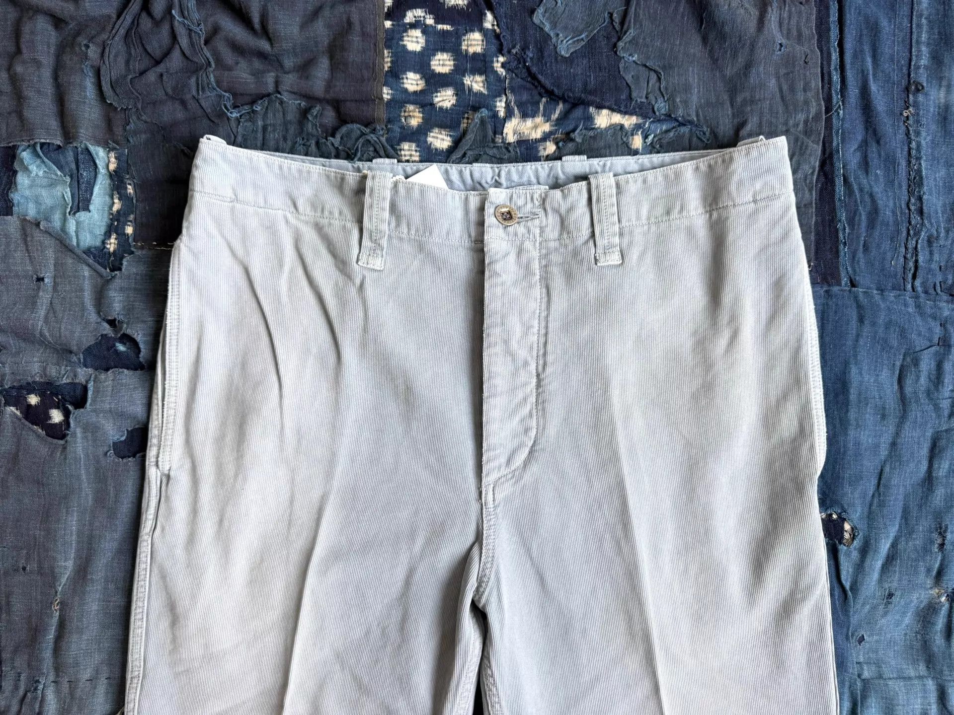 Visvim VISVIM 22SS GIFFORD LT.BLUE DMGD Washed Pants Size US 34 / EU 50 - 3 Thumbnail