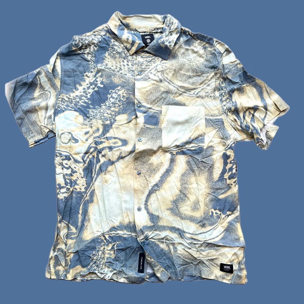 Vans Vans Woven Button Up Shirt Mens Medium Banana Cream Brand New Atwell Size US M / EU 48-50 / 2 - 1 Preview