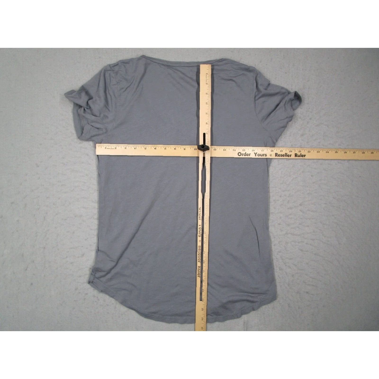Vintage VINTAGE Evo Women's T-Shirt Adult Large Gray Short Sleeve V-Neck Cotton Blend Made in USA Size L / US 10 / IT 46 - 5 Thumbnail