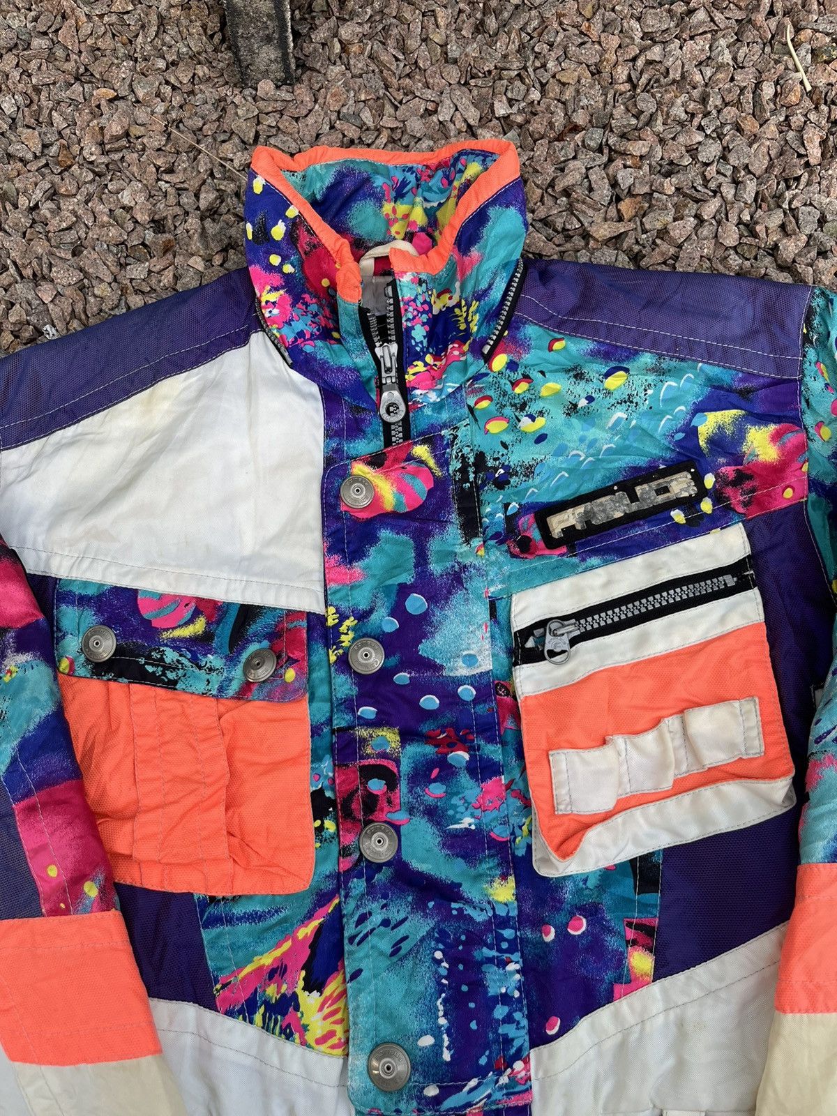 Japanese Brand Vintage Farlice Racing Spirit Champion Team Winter Jackets Size US M / EU 48-50 / 2 - 4 Thumbnail
