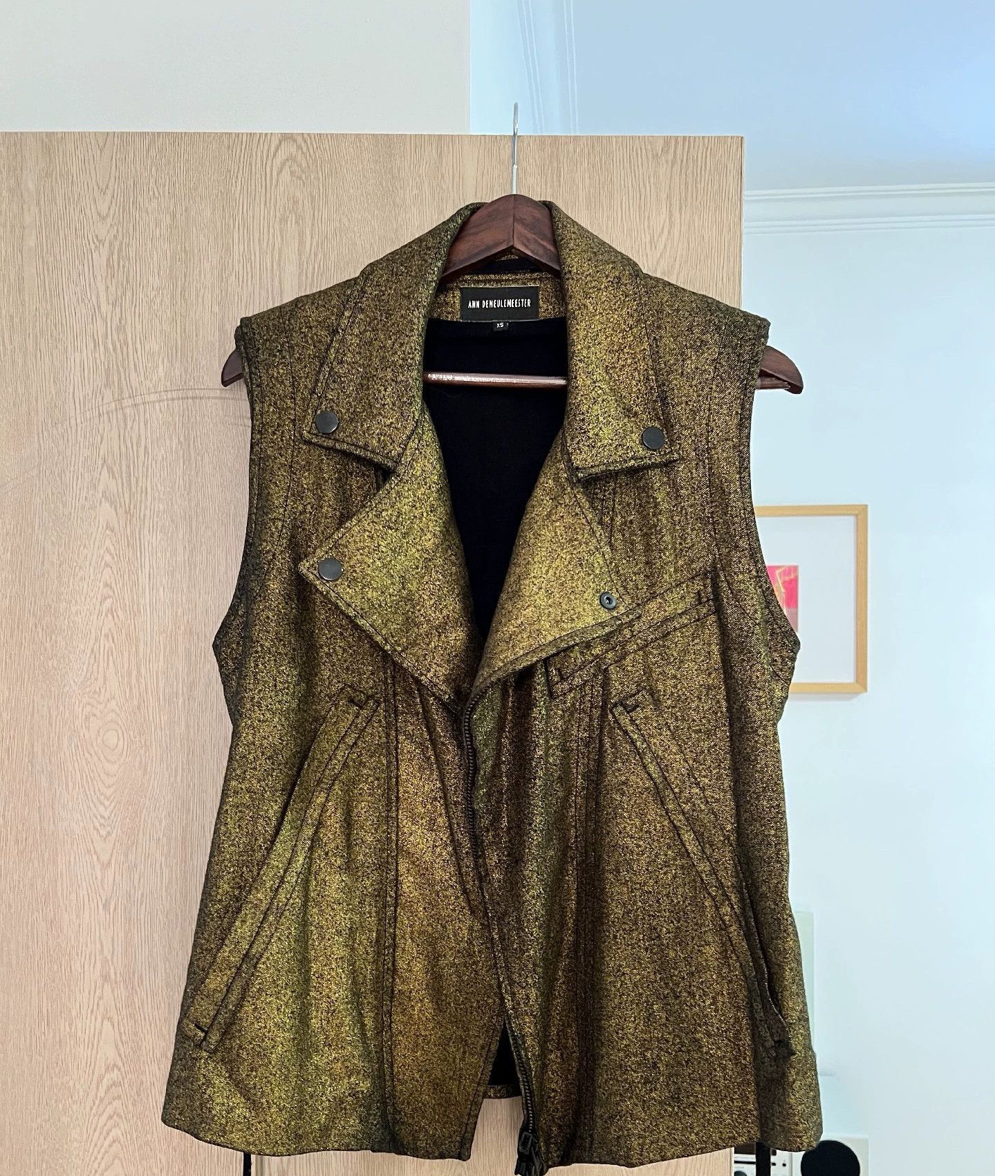 Ann Demeulemeester Ann Demeulemeester women's motorcycle hottie suit Size S / US 4 / IT 40 - 1 Thumbnail