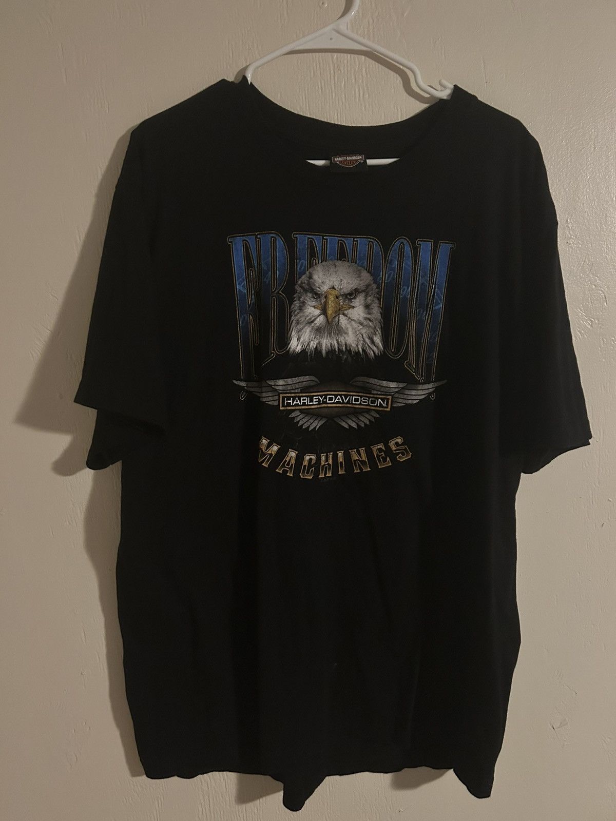 Harley Davidson Harley Davidson Space Man on Moon Space Coast Graphic Tshirt Size US XXL / EU 58 / 5 - 3 Thumbnail