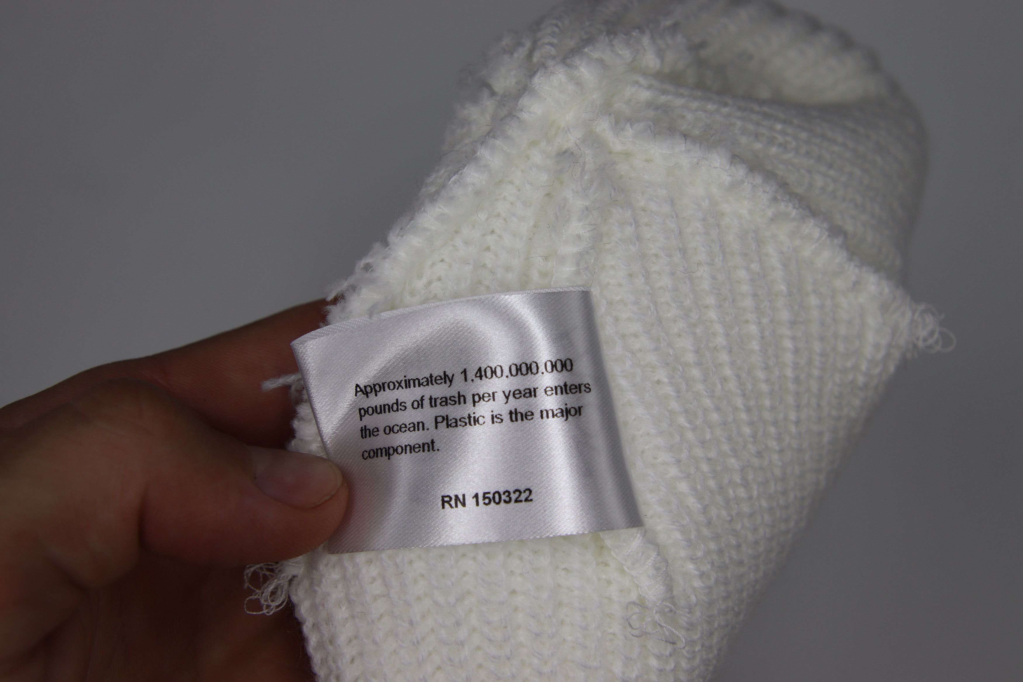 Noah Noah Core Logo Beanie White Size ONE SIZE - 4 Thumbnail