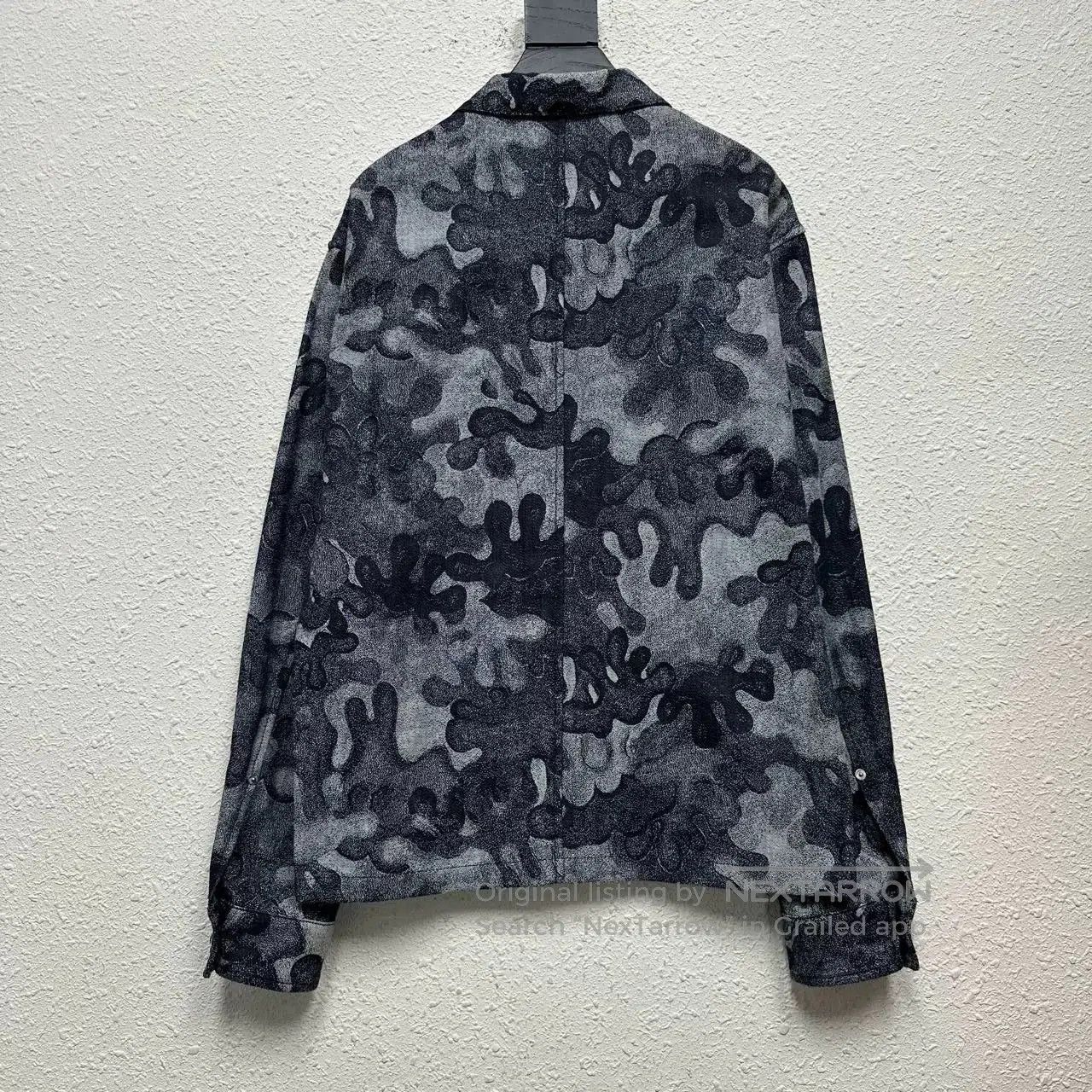 Dior dior peter doig embroidered camouflage jacket. Size US L / EU 52-54 / 3 - 2 Thumbnail