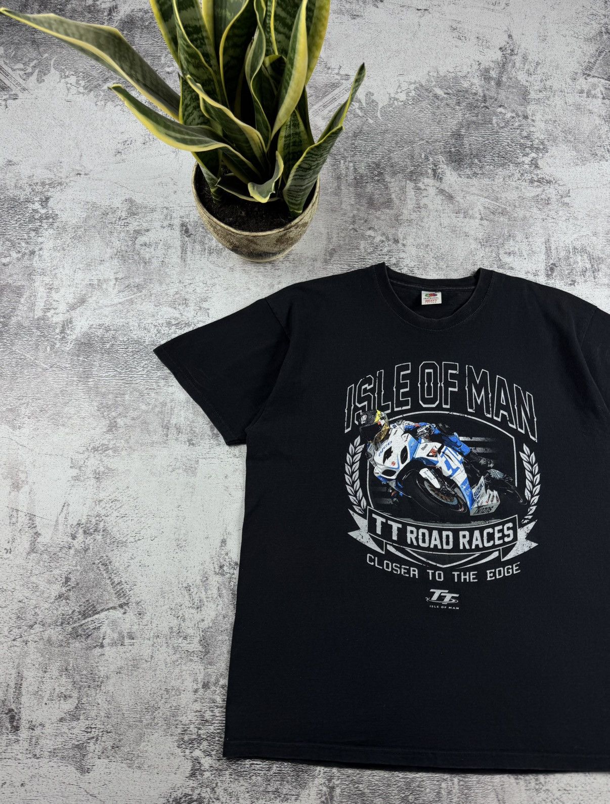 Other ISLE OF MAN Honda Bike 90S Delray Formula 1 T Shirt Tee Size US XL / EU 56 / 4 - 3 Thumbnail
