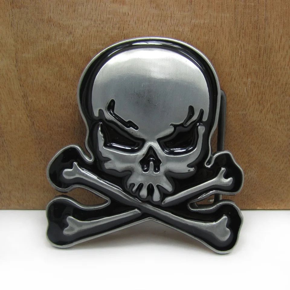 Vintage Skulls Belt Buckle Size ONE SIZE - 1 Thumbnail