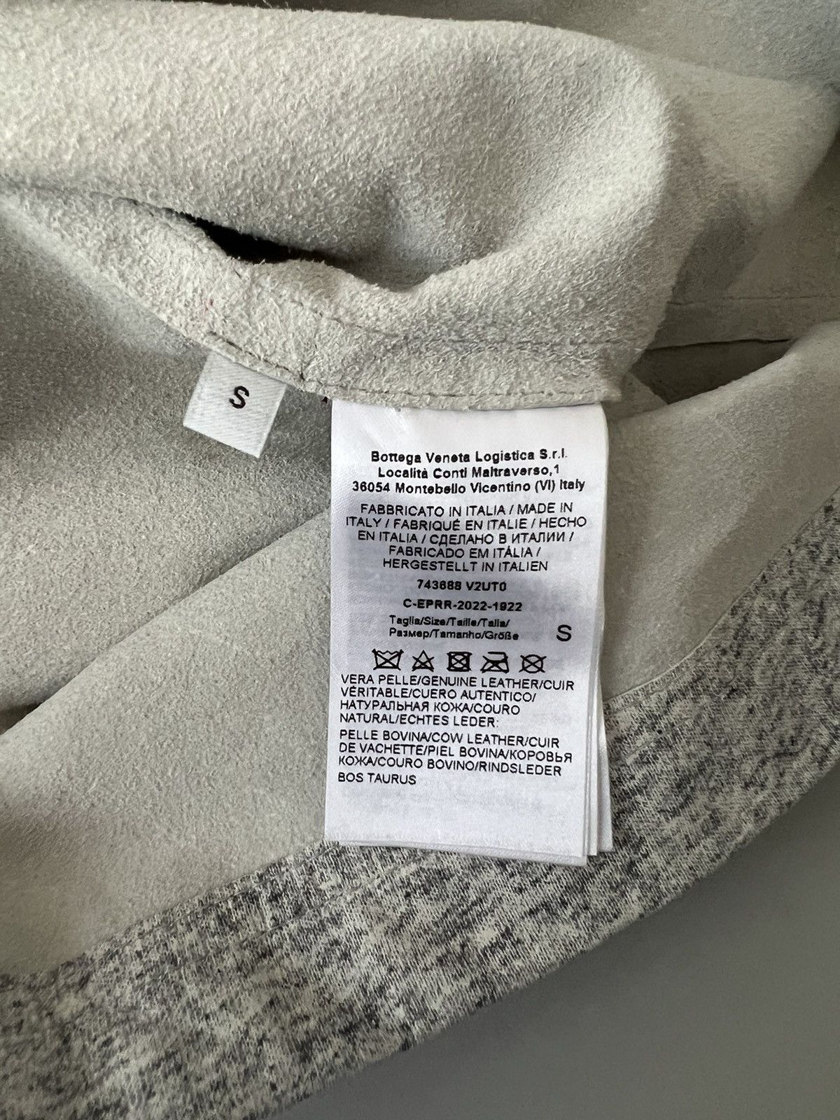 Bottega Veneta $5.2k Bottega Veneta Printed leather T-shirt Size US S / EU 44-46 / 1 - 8 Thumbnail