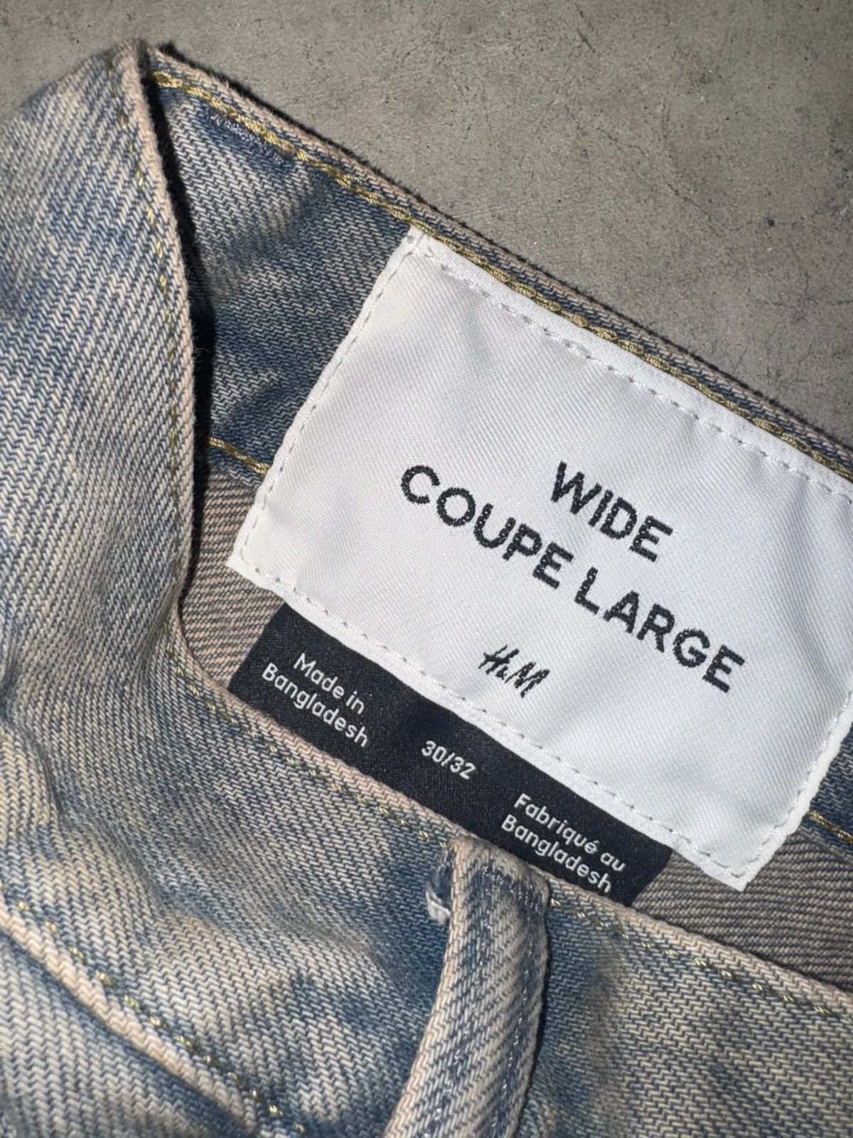 H&M Bershka Baggy Jeans Size US 32 / EU 48 - 3 Thumbnail