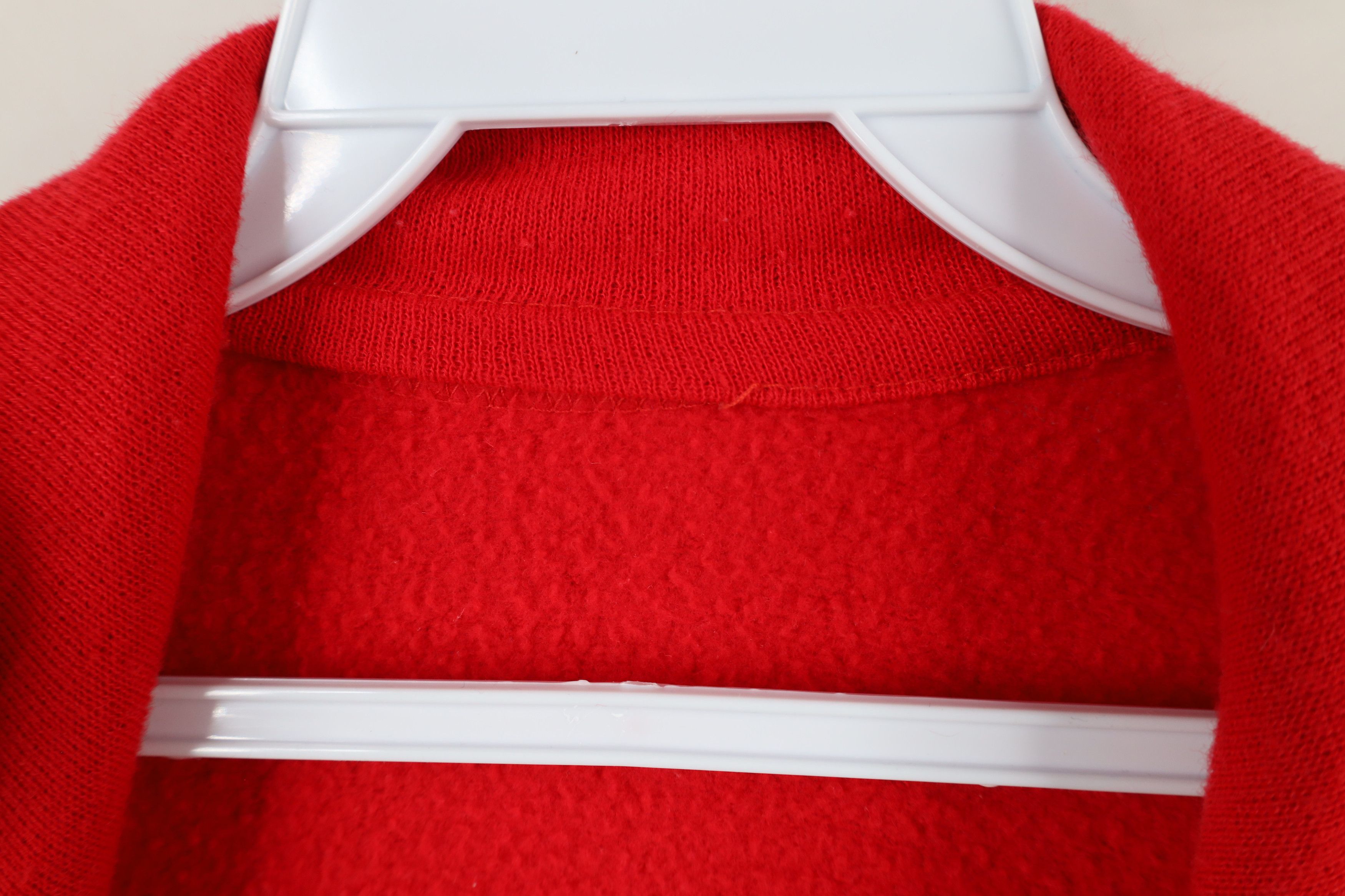 Vintage Vintage 70s Streetwear Striped Full Zip Track Jacket Red Size US L / EU 52-54 / 3 - 7 Thumbnail