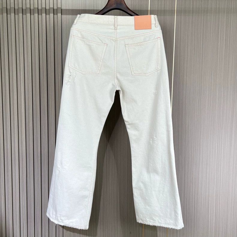 Acne Studios acne studios Ripped white jeans 2503-Nextarrow Size US 31 - 2 Thumbnail