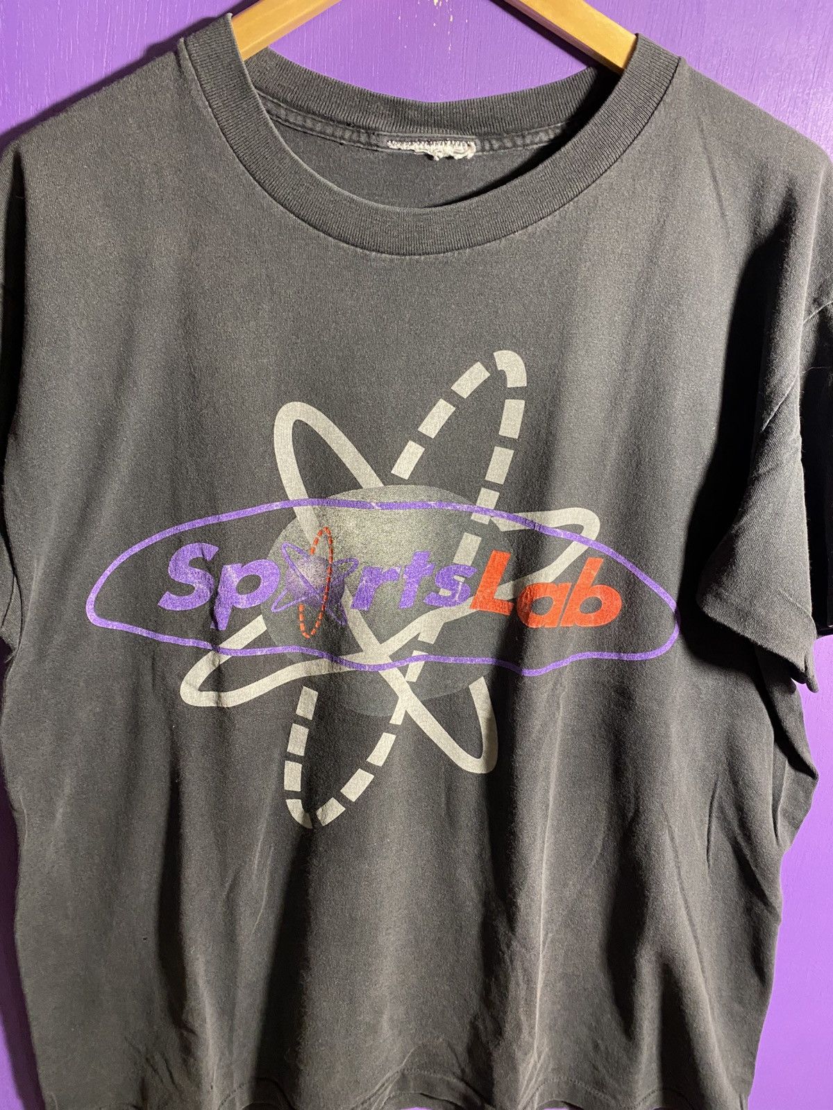 Other Vintage 90s Sports lab faded logo tee Size US XL / EU 56 / 4 - 3 Thumbnail
