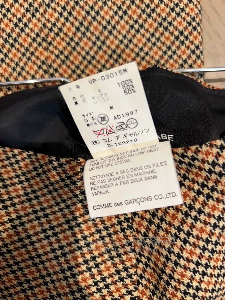 Junya Watanabe Junya Watanabe size M Checkered tailored trousers Size 23" - 4 Thumbnail