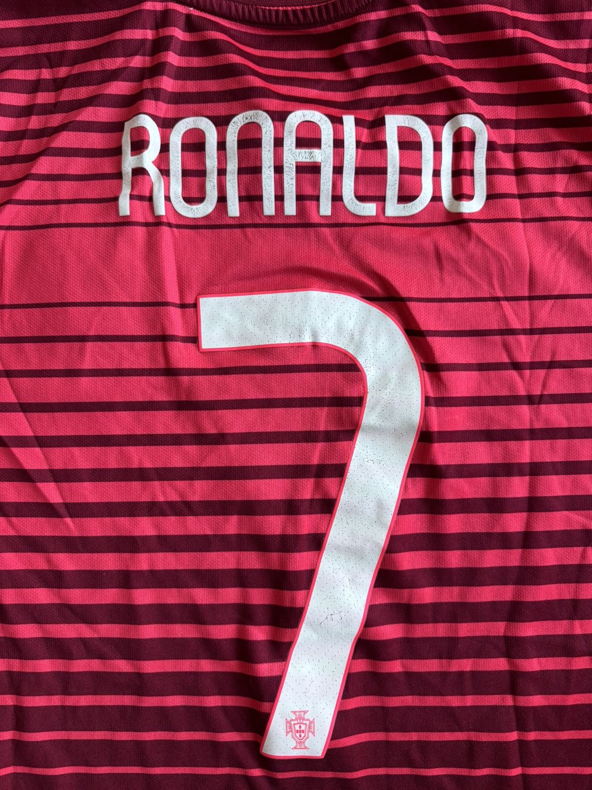 Nike 2014 Portugal Jersey #7 Ronaldo LG Nike World Cup Soccer CR7 Size US L / EU 52-54 / 3 - 7 Thumbnail