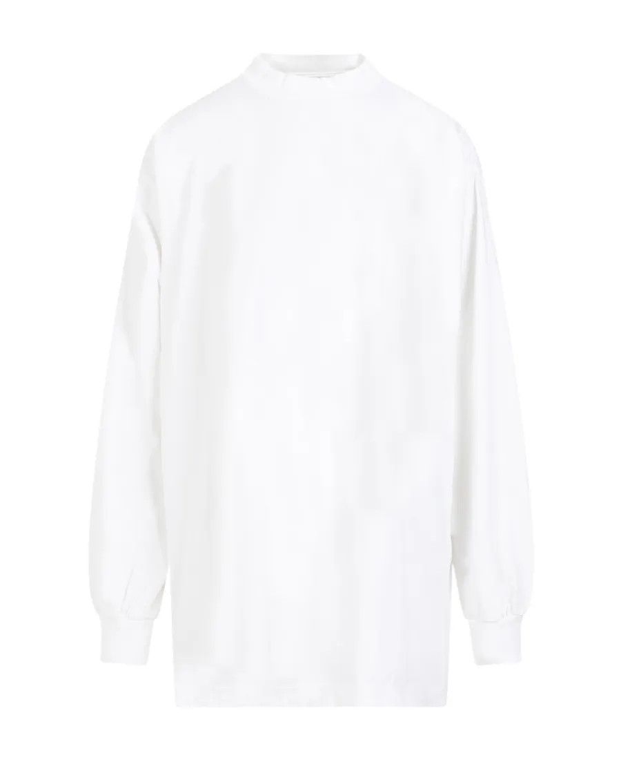 Balenciaga o1bcso1str0326 Stretched Out T-Shirt in White/Pink Size US S / EU 44-46 / 1 - 1 Thumbnail