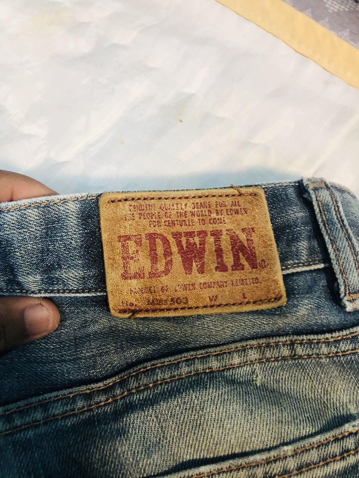 Edwin × Japanese Brand Edwin Distressed Jeans (3) Size US 28 / EU 44 - 17 Thumbnail