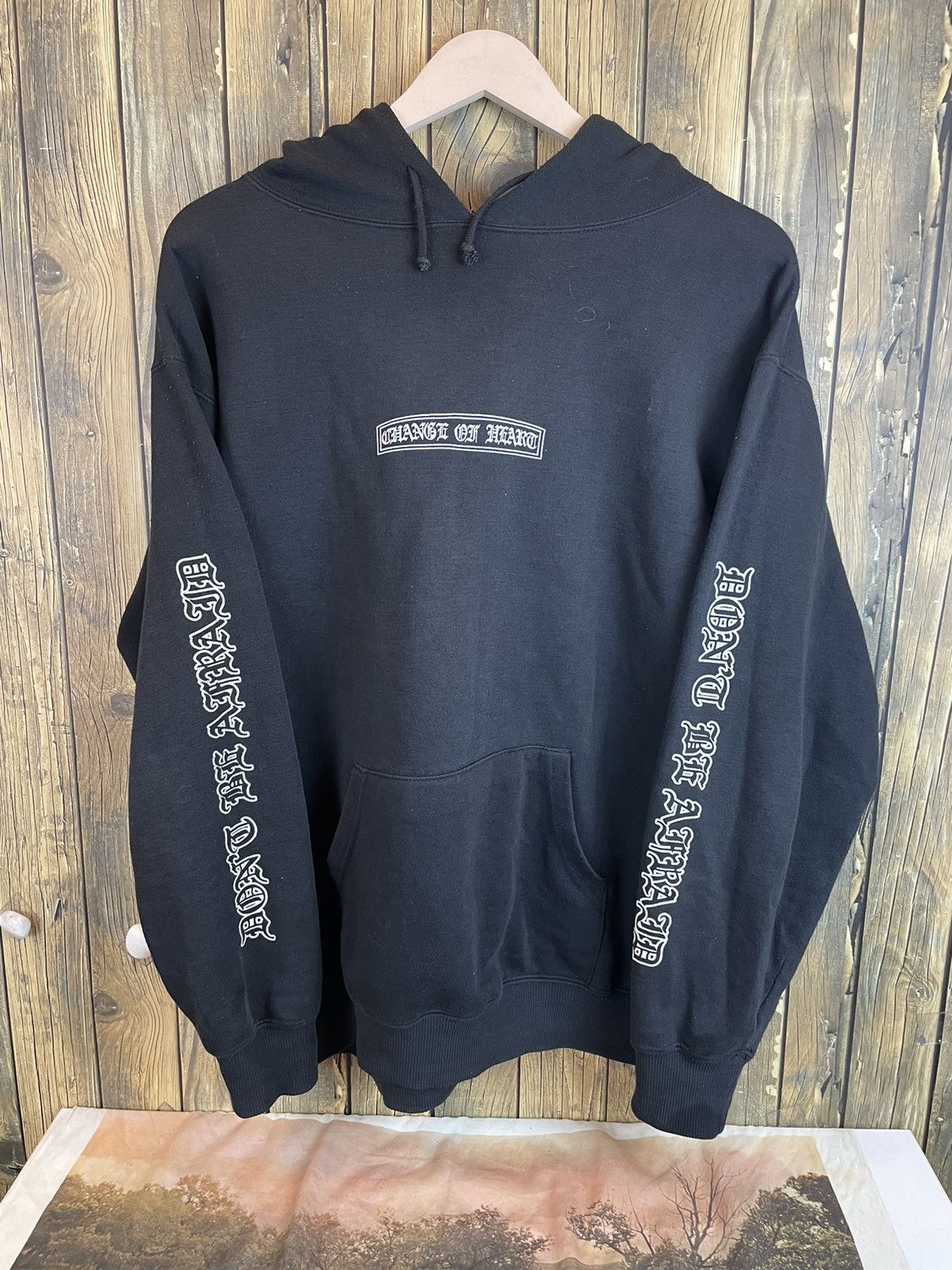 Dragonfly × Japanese Brand × Vintage VINTAGE DIG DEEP RELIGION DRAGON BIG LOGO HOODIE Size US L / EU 52-54 / 3 - 10 Thumbnail