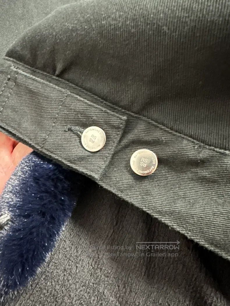 Raf Simons Raf Simons Fur denim coat Size US S / EU 44-46 / 1 - 7 Thumbnail