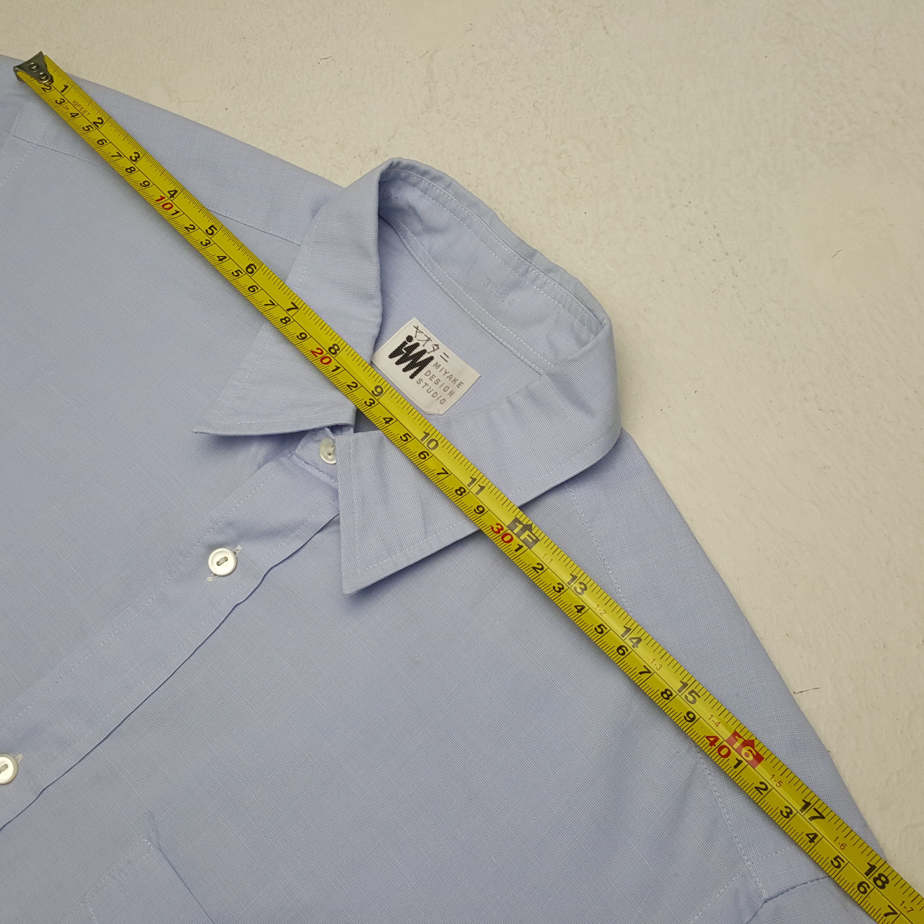 Issey Miyake Vintage Issey Miyake Japanese Fashion Brand Shirt RR8 Size US M / EU 48-50 / 2 - 6 Thumbnail