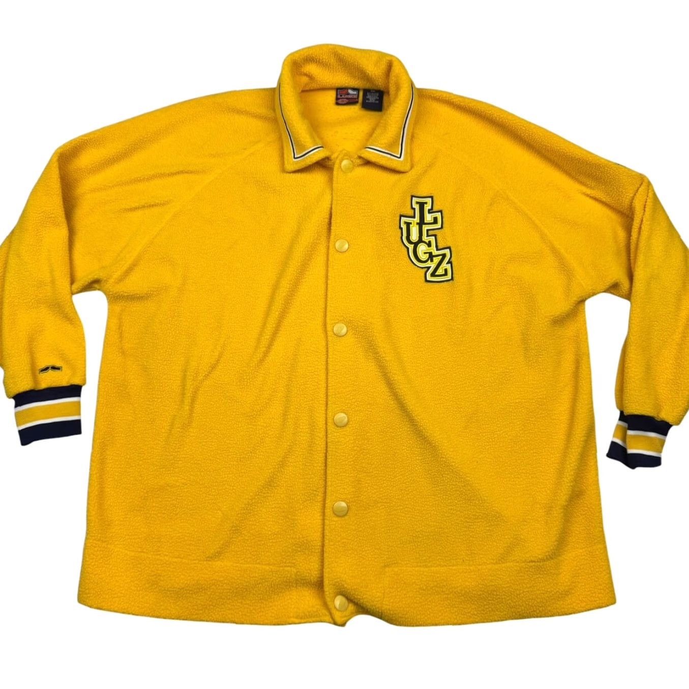 Lugz VINTAGE Lugz Jacket Men’s Deep Pile Polyester Fleece Gold 2XL Sleeve Size US XXL / EU 58 / 5 - 3 Thumbnail