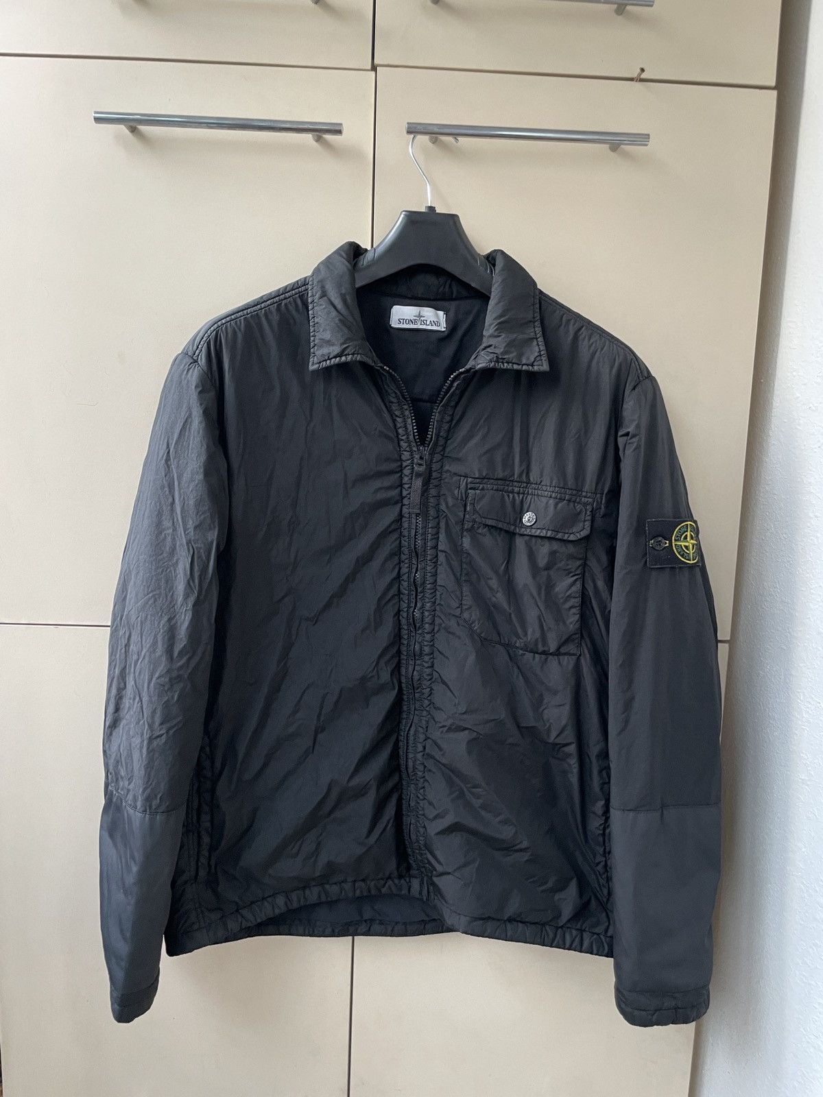 Stone Island Stone Island Nylon Coach Jacket Overshirt Size US XL / EU 56 / 4 - 4 Thumbnail