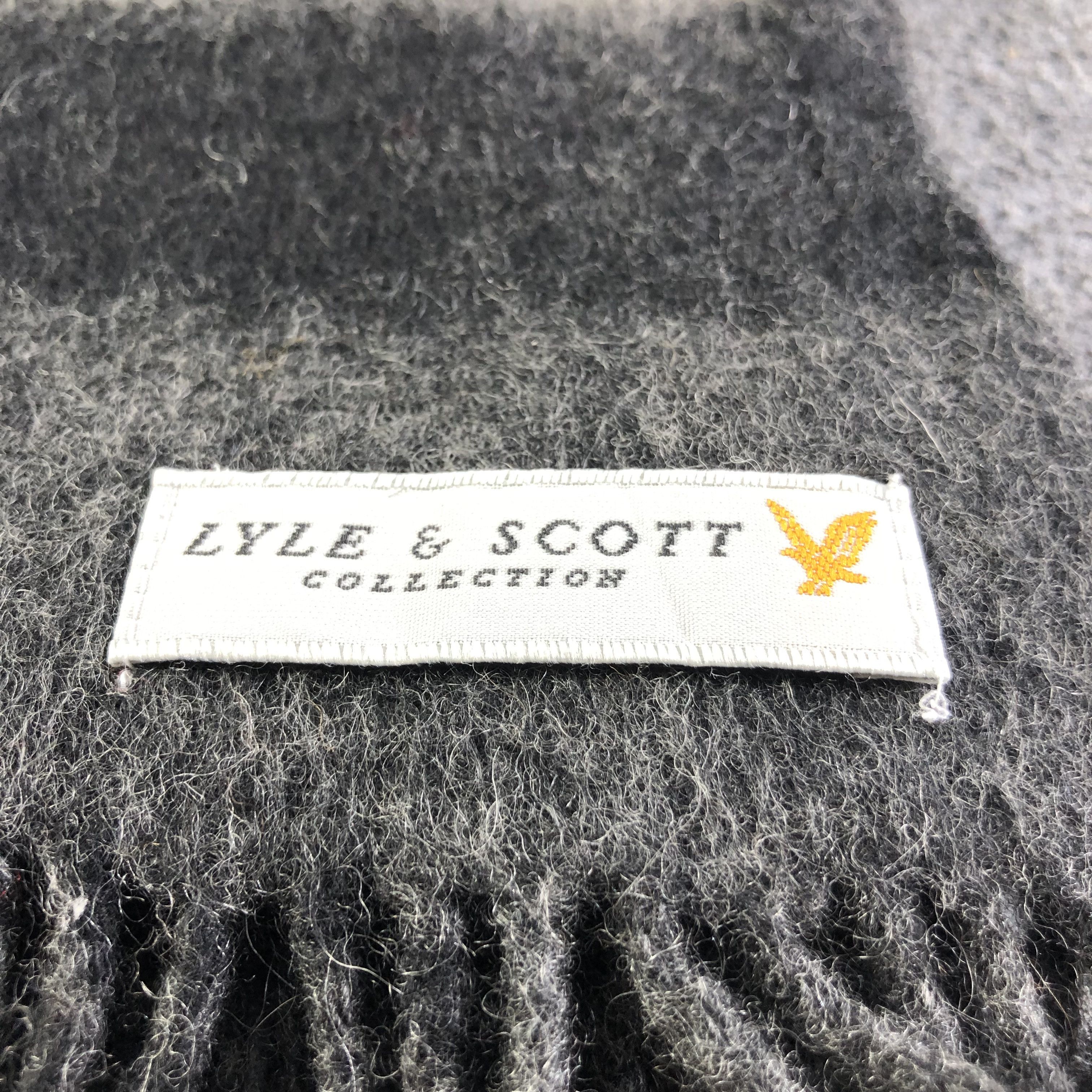 Lyle & Scott Lyle & Scott Wool Scarf Muffler V1847 Size ONE SIZE - 4 Thumbnail