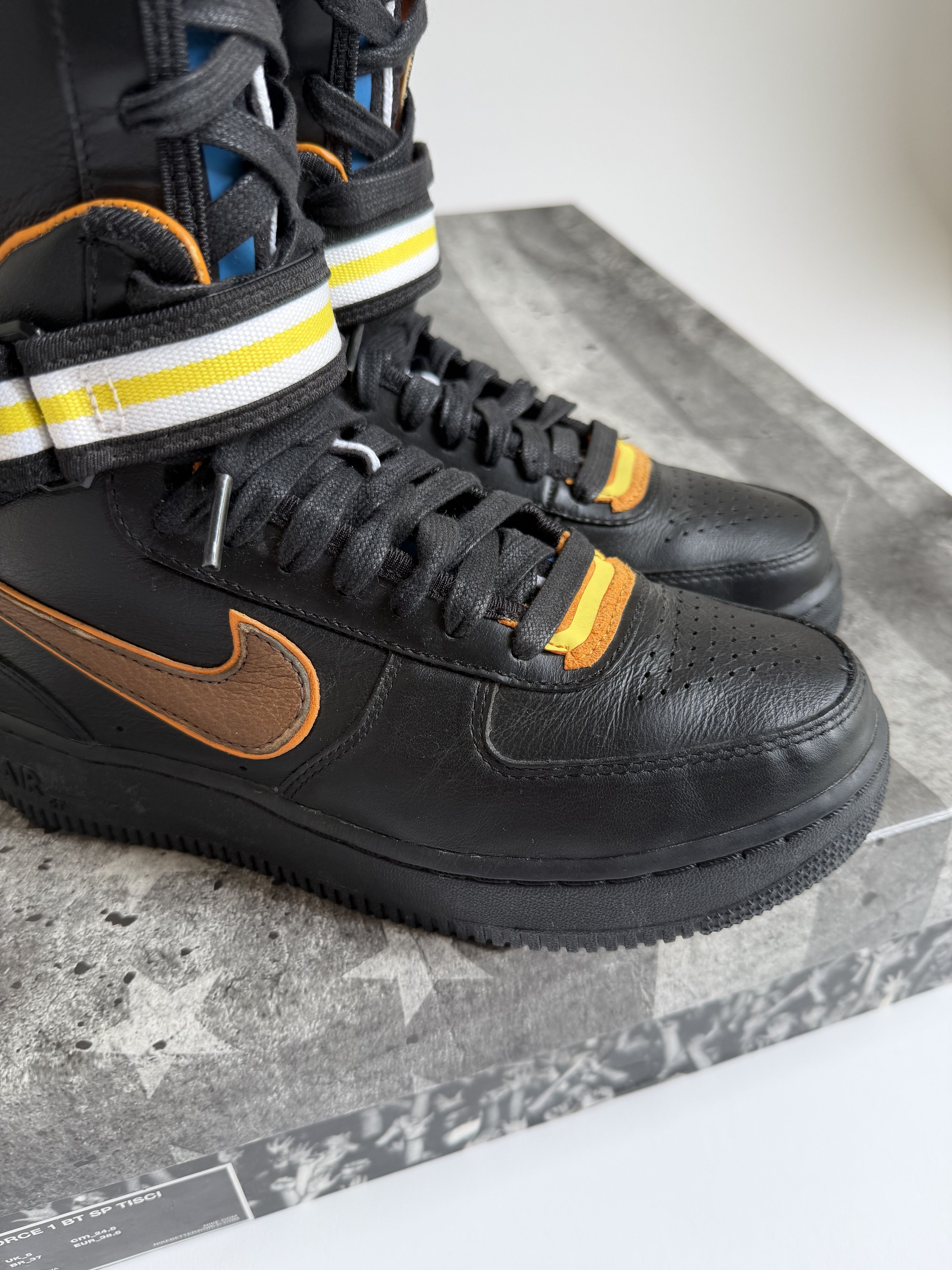 Nike × Riccardo Tisci Nike x Riccardo Tisci Air Force 1 Boot – Black (2014) Size US 7.5 / IT 37.5 - 4 Thumbnail
