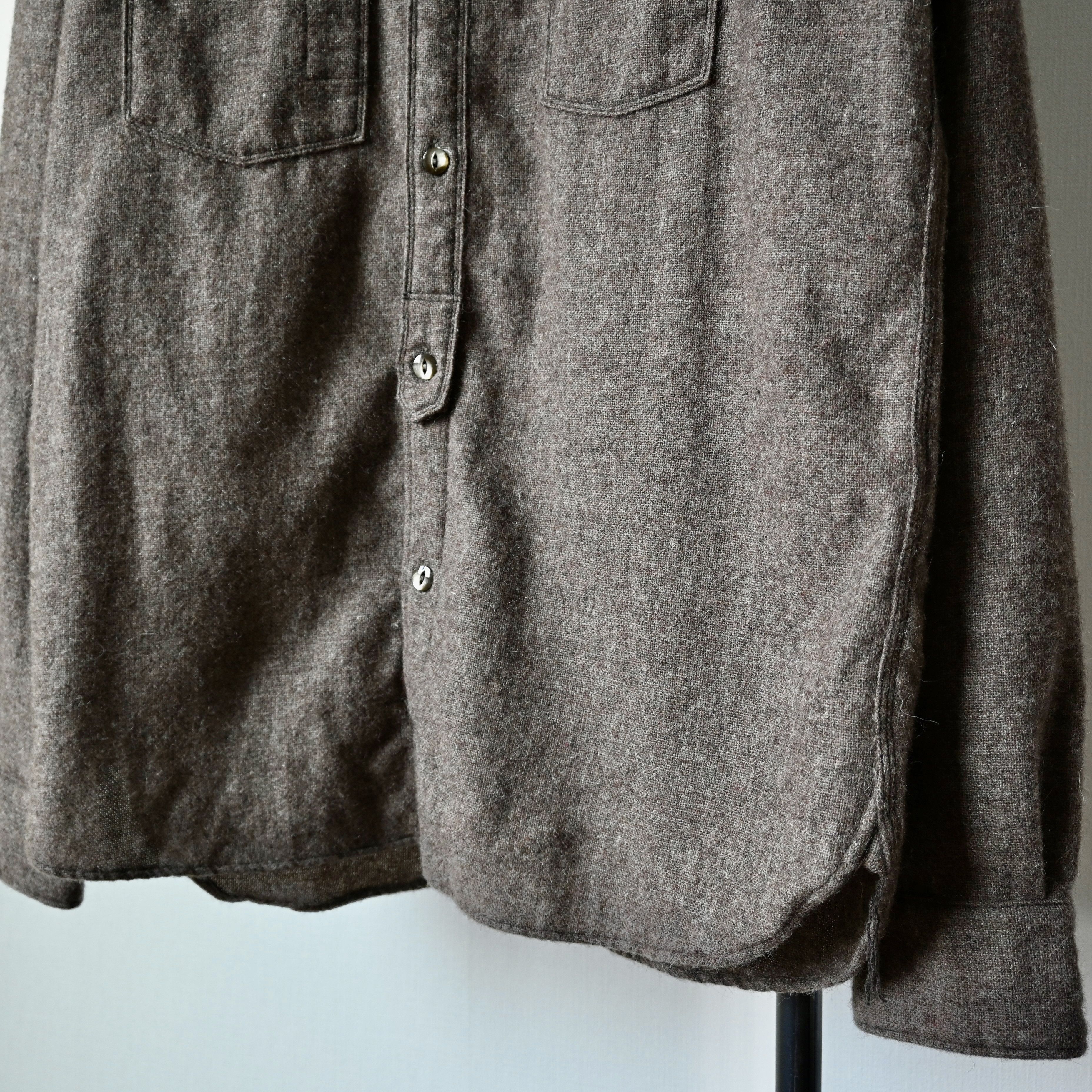 Spellbound SPELLBOUND wool blend fabric work shirt, made in Japan Size US L / EU 52-54 / 3 - 9 Thumbnail