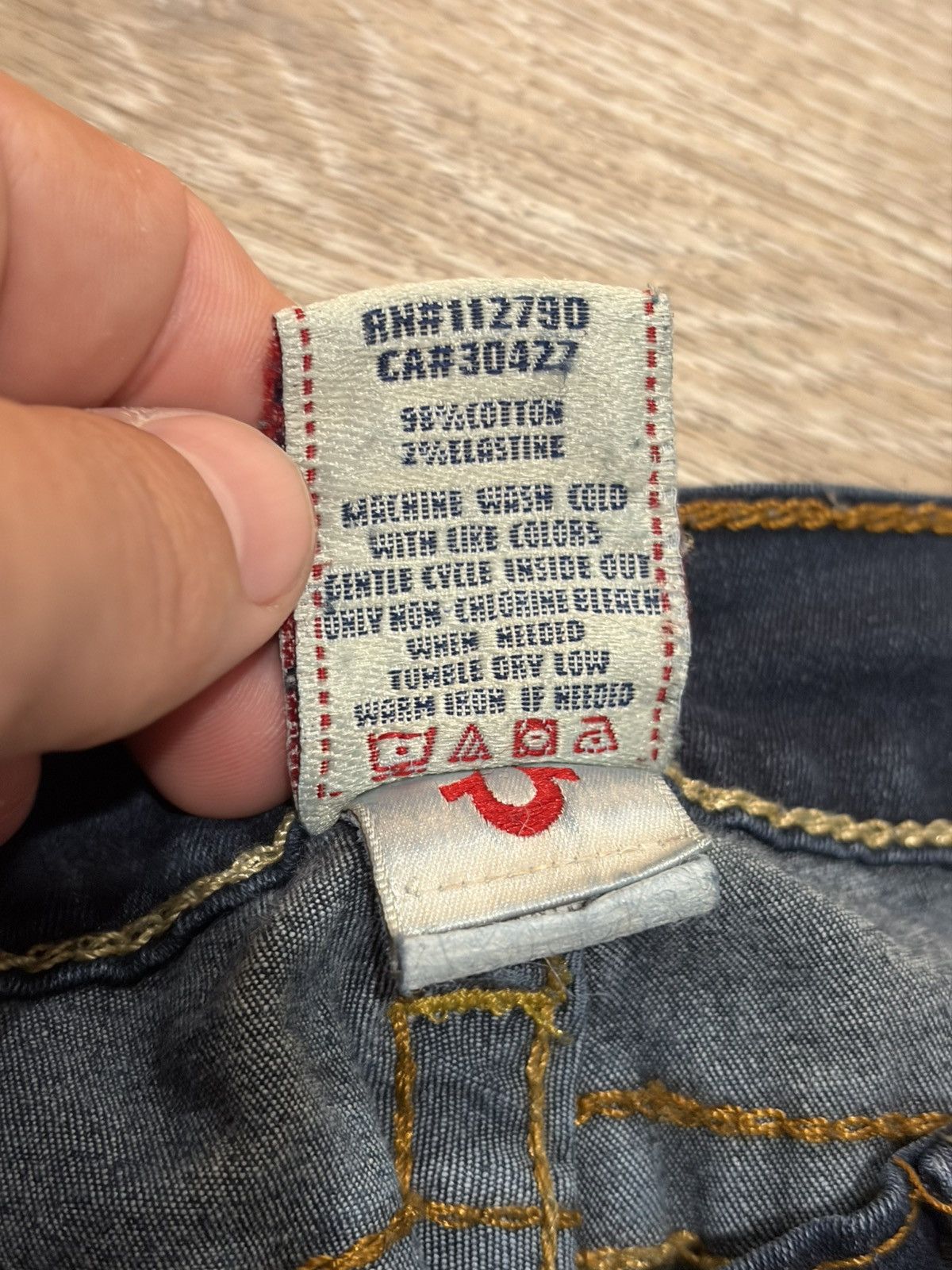 True Religion True Religion Jeans Skinny Made USA Casey Stretch Denim Size 26" / US 2 / IT 38 - 8 Thumbnail