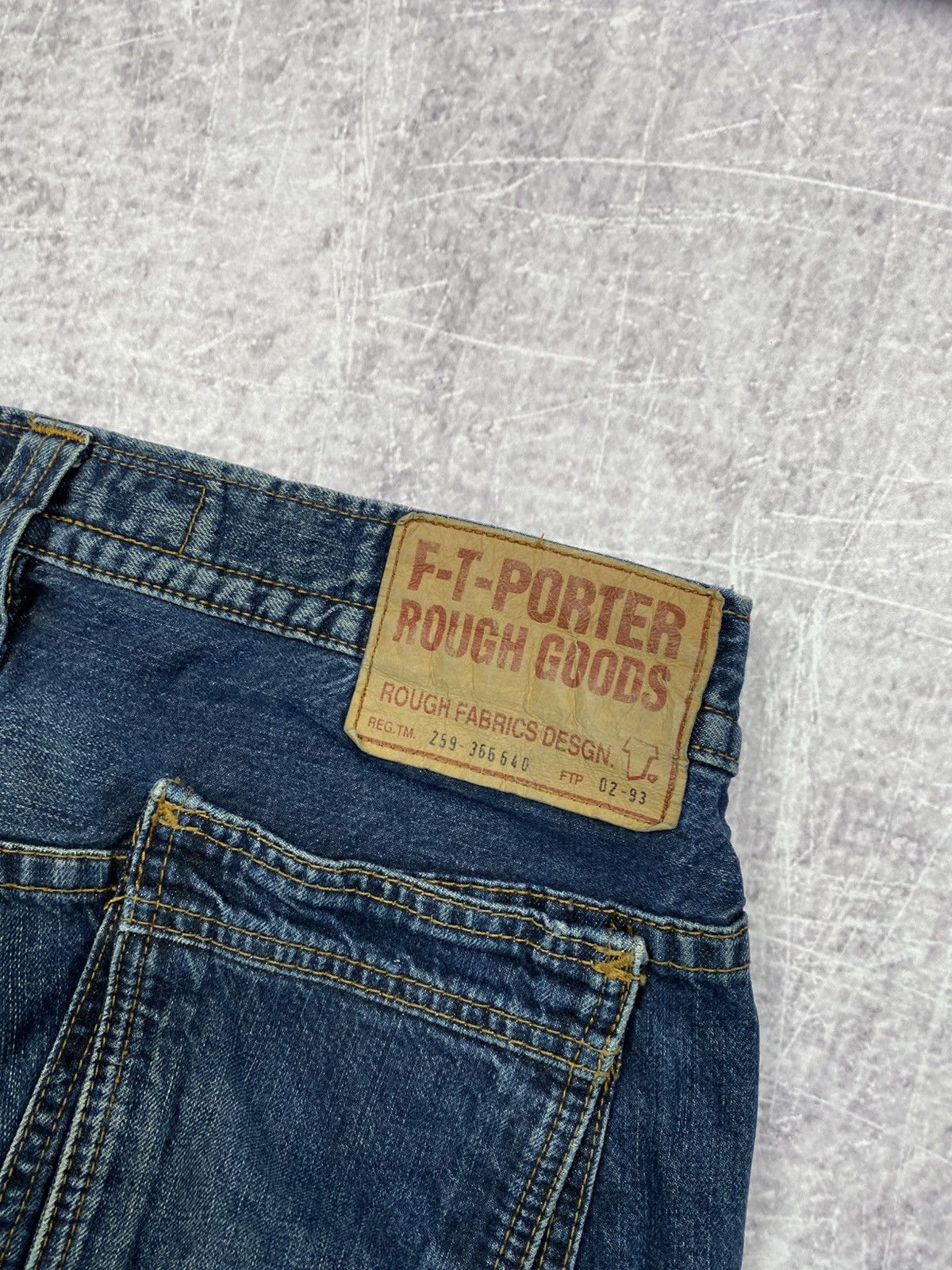 Freeman T. Porter Vintage loose blue avantgarde Freeman T.Porter jeans Size US 33 - 7 Thumbnail