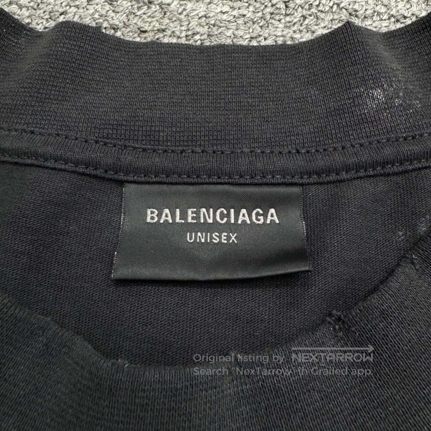 Balenciaga Balenciaga Embroidered Paint Splatter Tee. Size US L / EU 52-54 / 3 - 2 Thumbnail