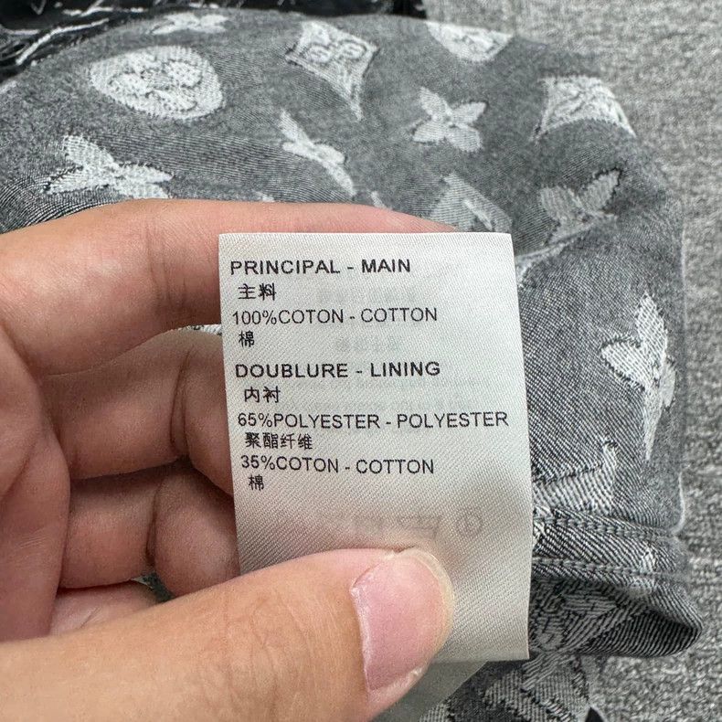 Louis Vuitton Louis Vuitton Aged embroidered full print denim short sleev Size US XS / EU 42 / 0 - 6 Thumbnail