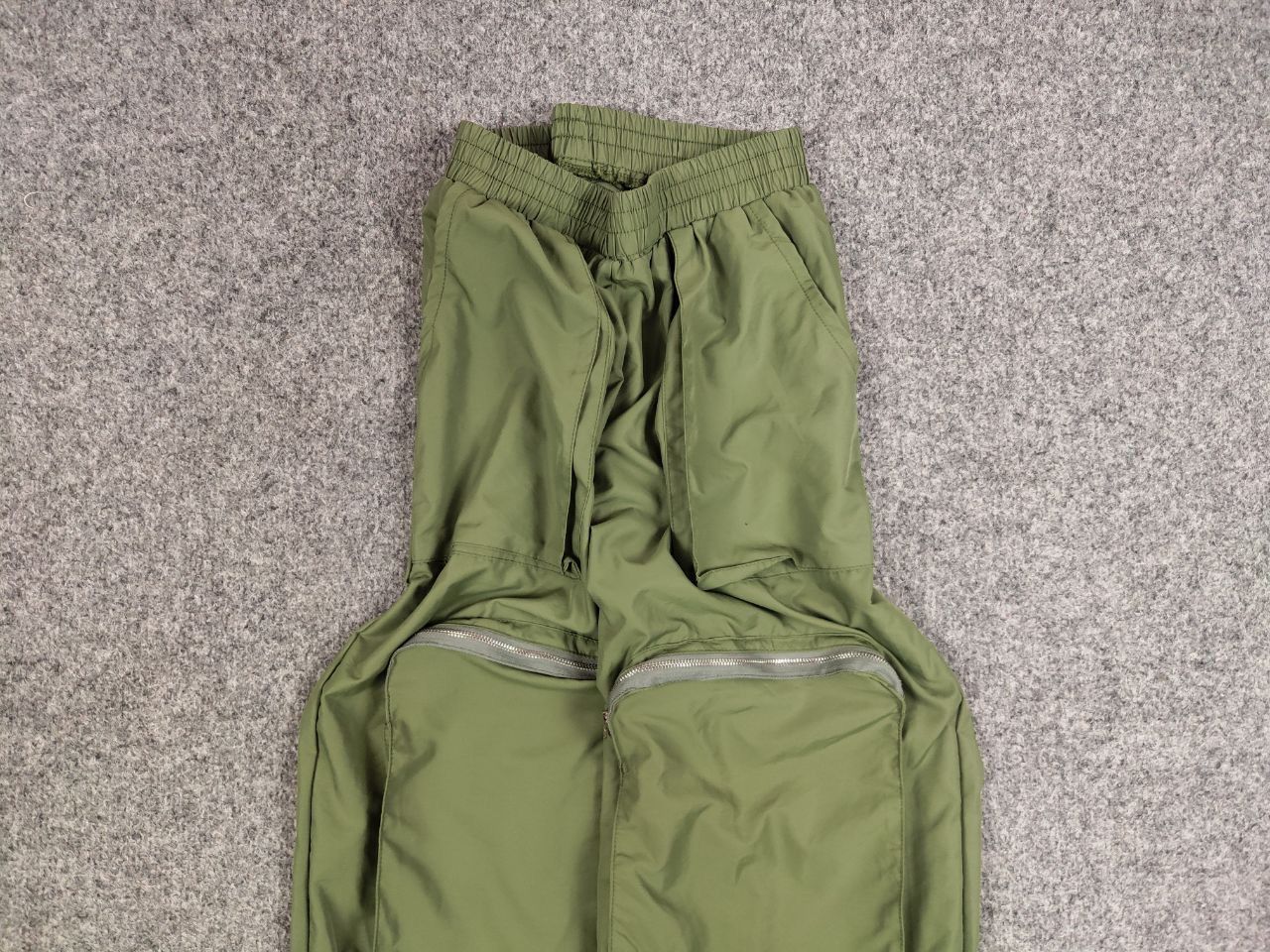Japanese Brand Vintage Japan Zipper Parachute Cargo Pants Style Y2K Hype Size US 32 / EU 48 - 7 Thumbnail