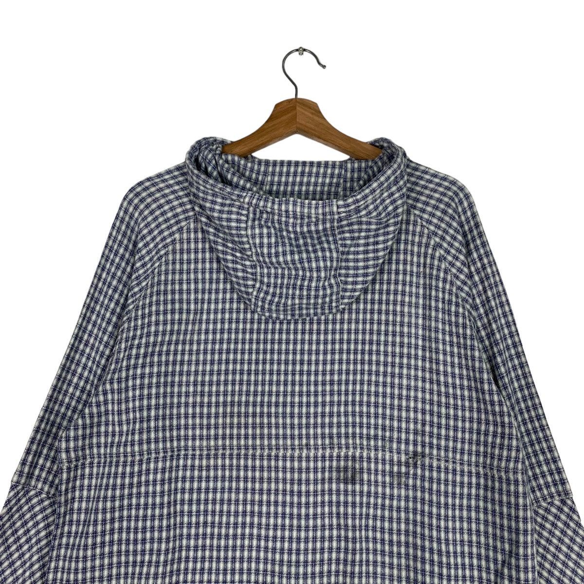 Japanese Brand UH!! LAND 33 Checked Anorak Hoodie Jacket #0829-C37 Size US L / EU 52-54 / 3 - 9 Thumbnail