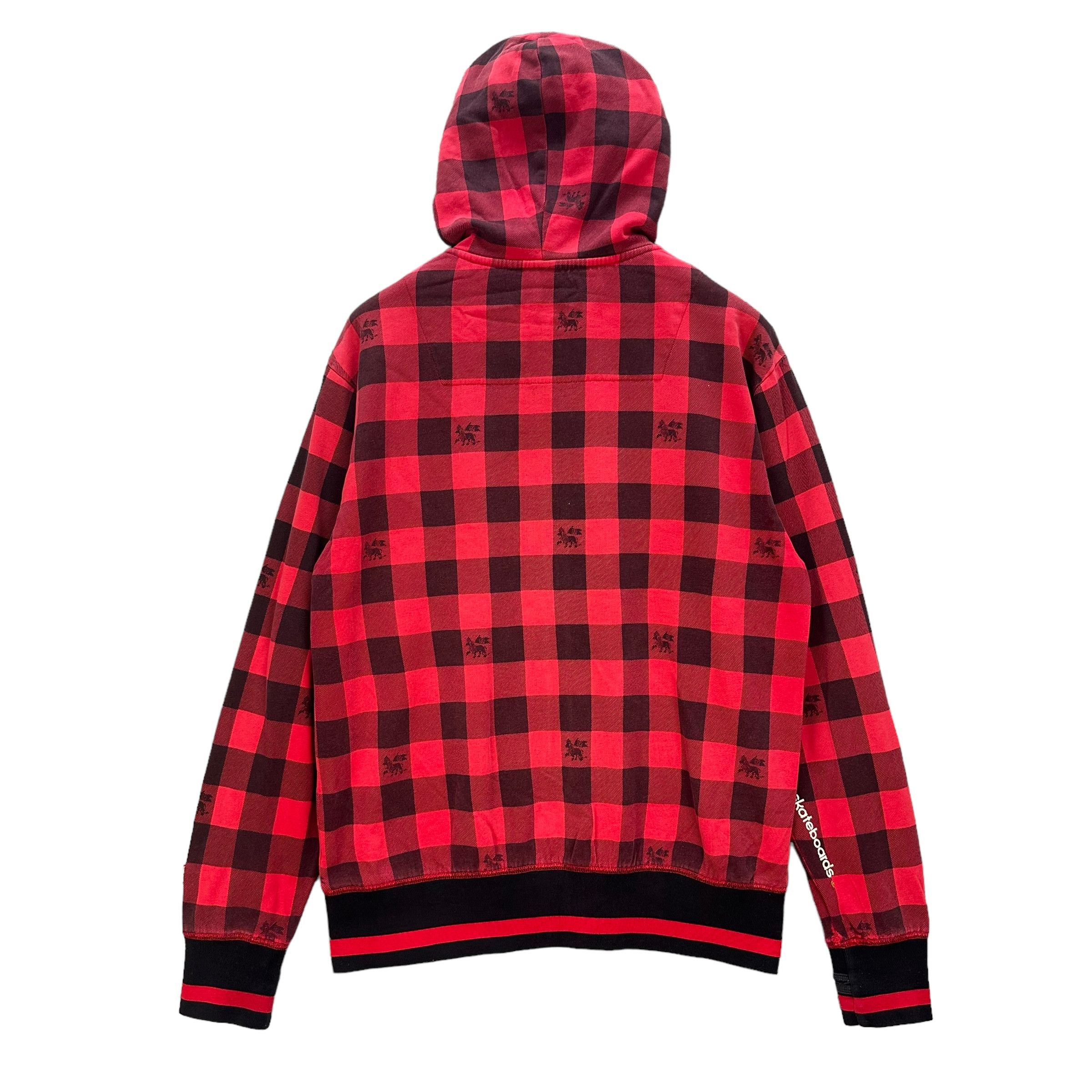 Element ELEMENT SKATEBOARDS CHECKED/PLAID ZIPPER HOODIES #8691-021 Size US L / EU 52-54 / 3 - 11 Thumbnail