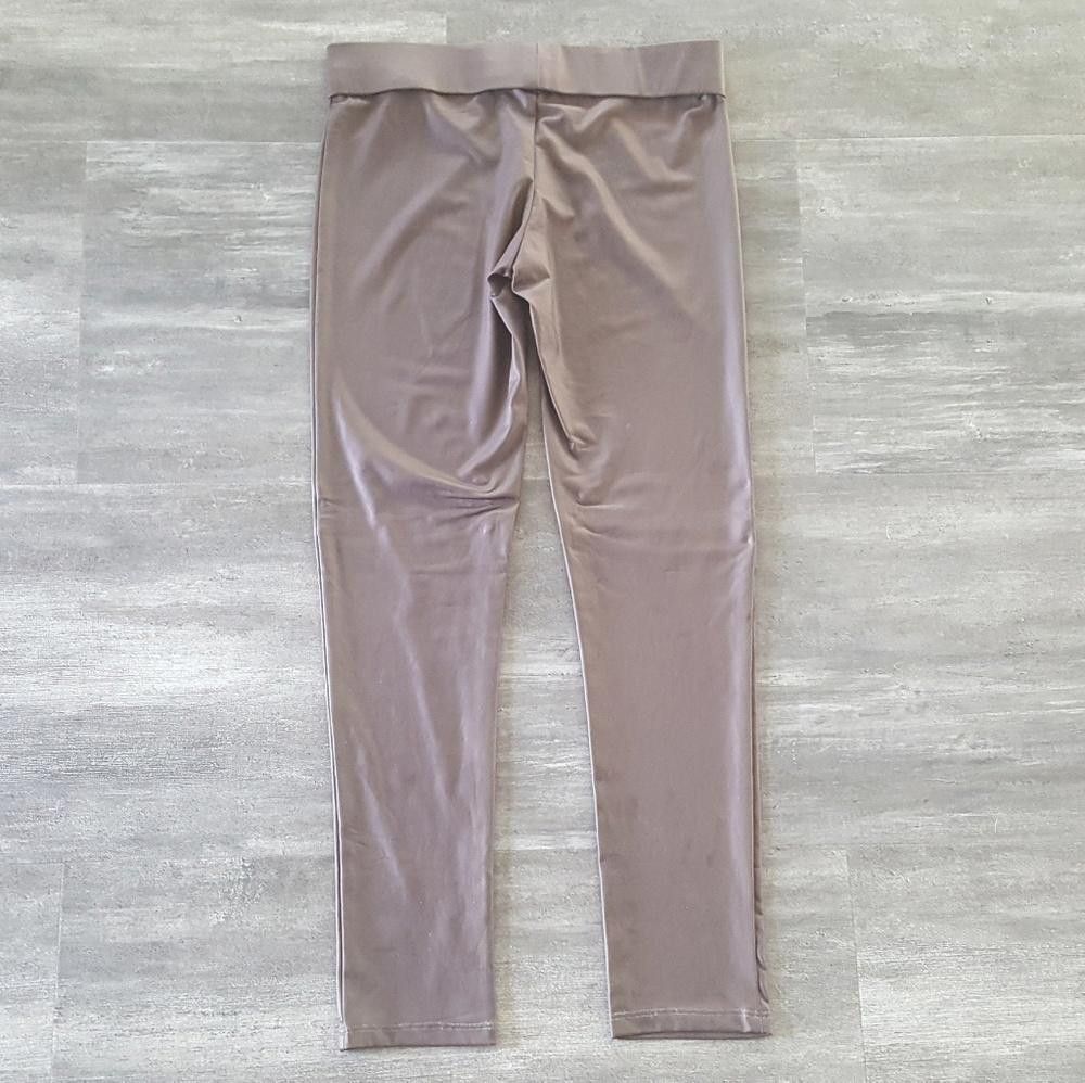Iron Maiden Matte Chocolate Skin Legging Size 30" / US 8 / IT 44 - 2 Thumbnail